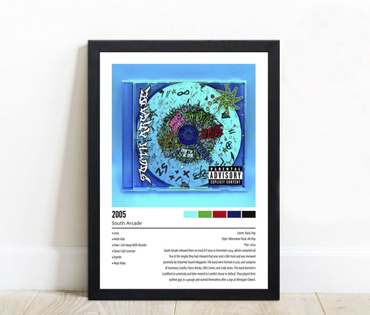 South Arcade | 2005 | Custom Album Cover Poster Print