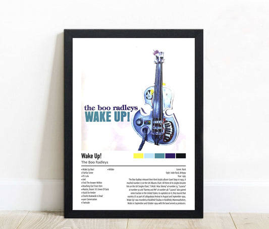 The Boo Radleys | Wake Up! | Custom Album Cover Poster Print