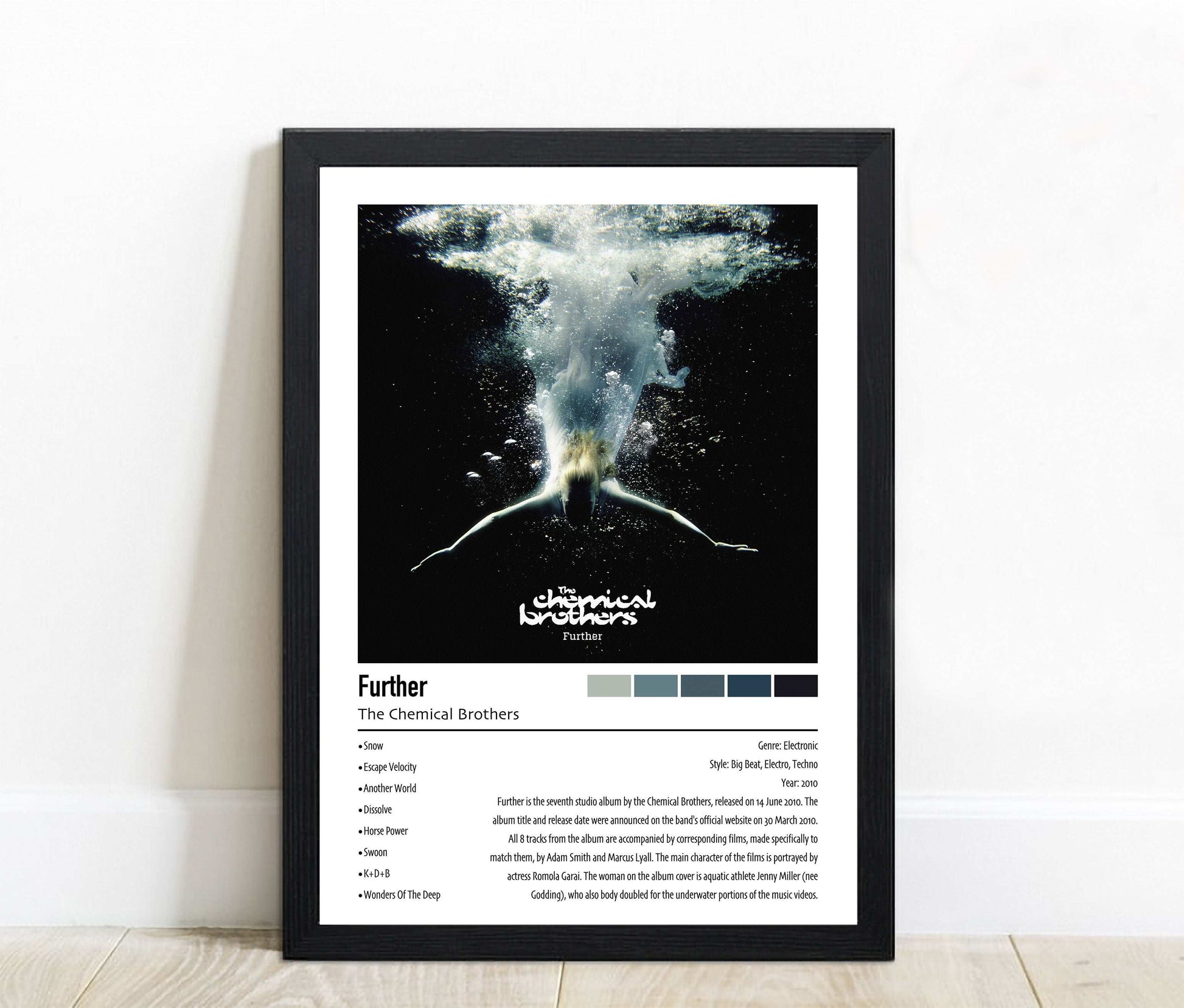 The Chemical Brothers | Further | Custom Album Cover Poster Print
