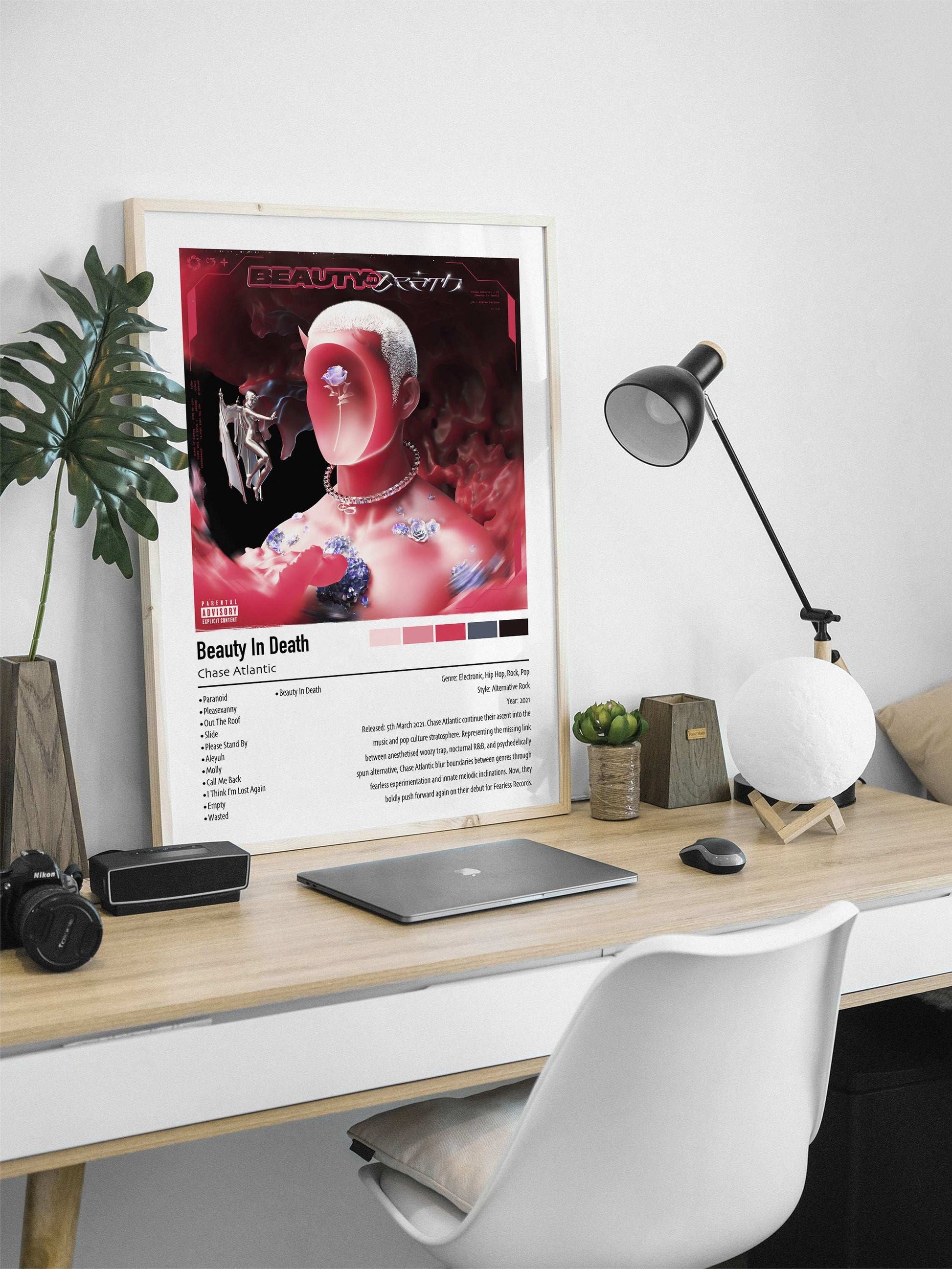 Chase Atlantic | Beauty In Death | Custom Album Cover Poster Print