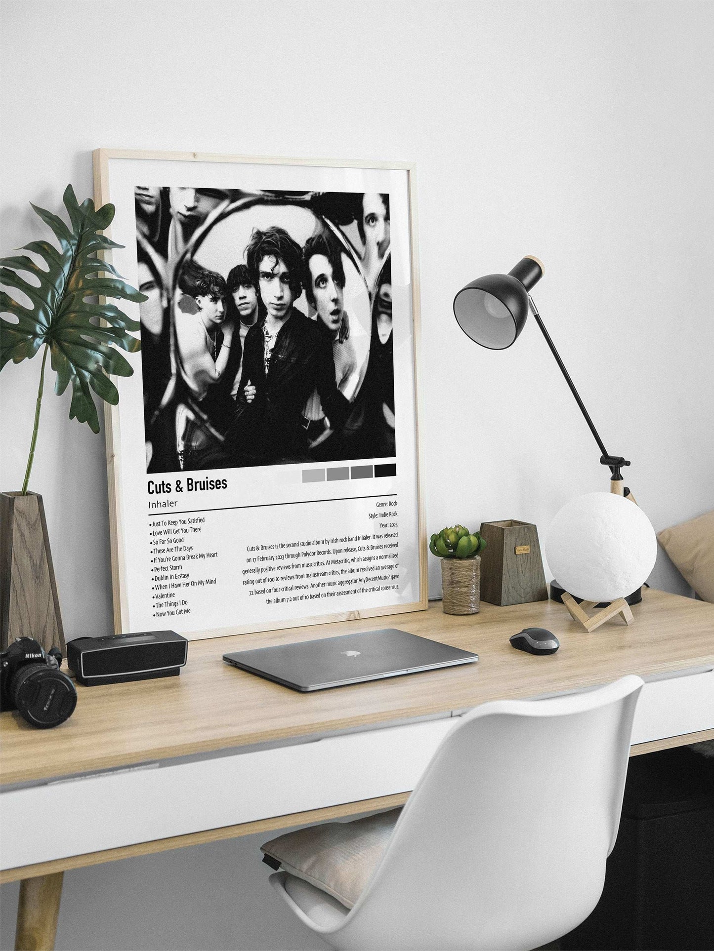 Inhaler | Cuts & Bruises | Custom Album Cover Poster Print