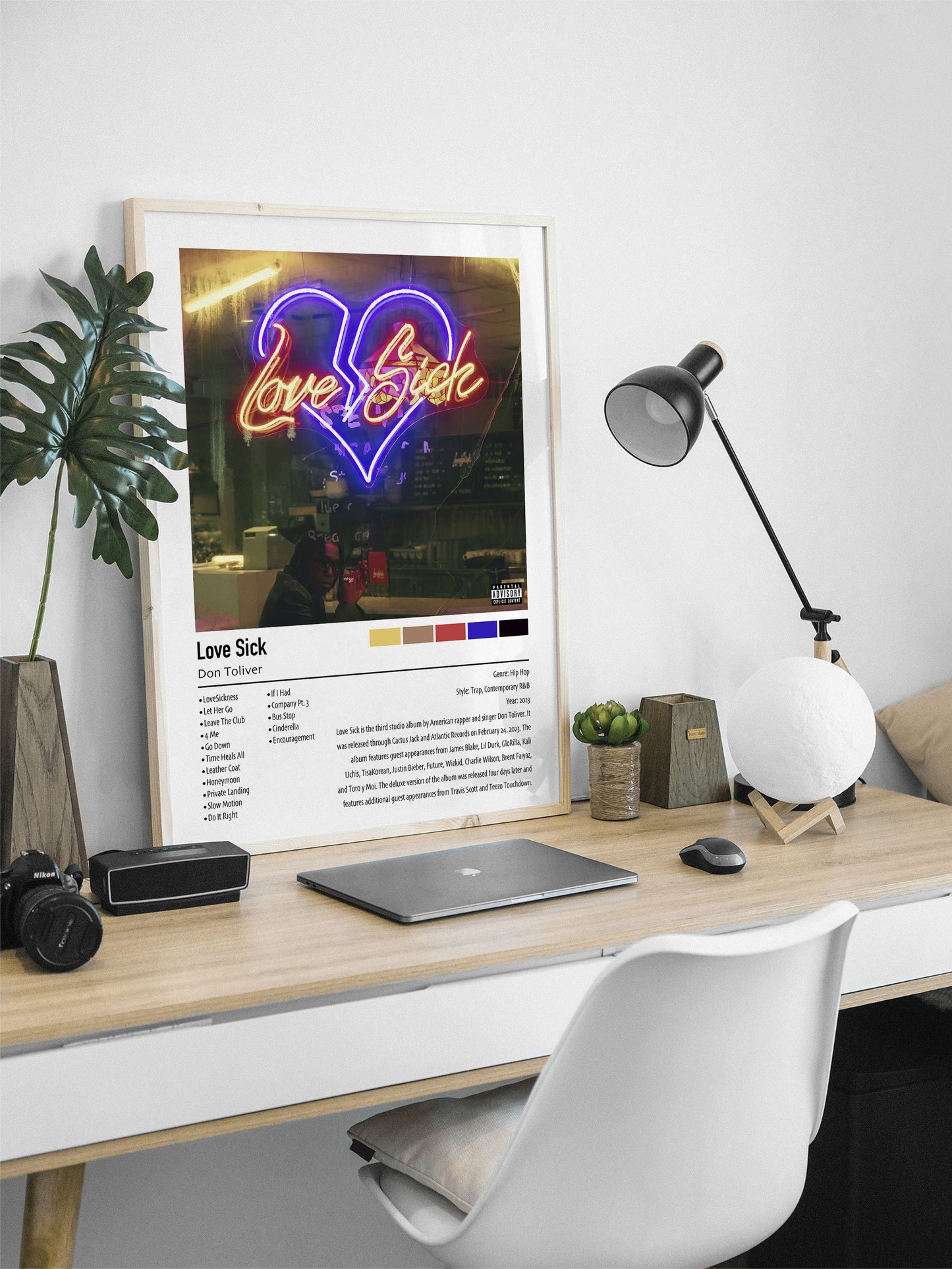 Don Toliver | Love Sick | Custom Album Cover Poster Print