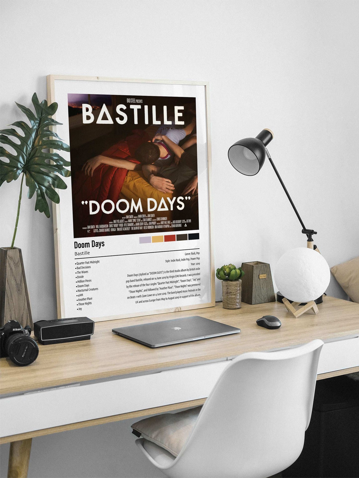 Bastille | Doom Days | Custom Album Cover Poster Print