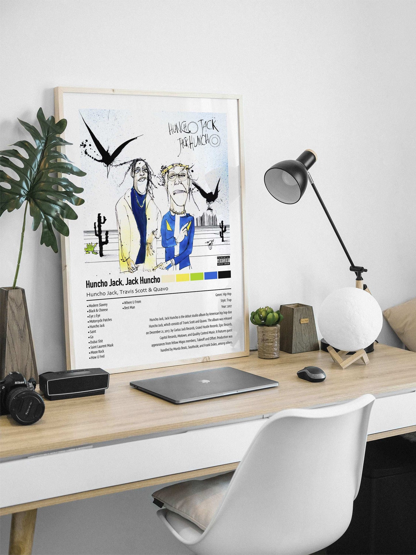 Huncho Jack, Travis Scott & Quavo | Huncho Jack, Jack Huncho | Custom Album Cover Poster Print