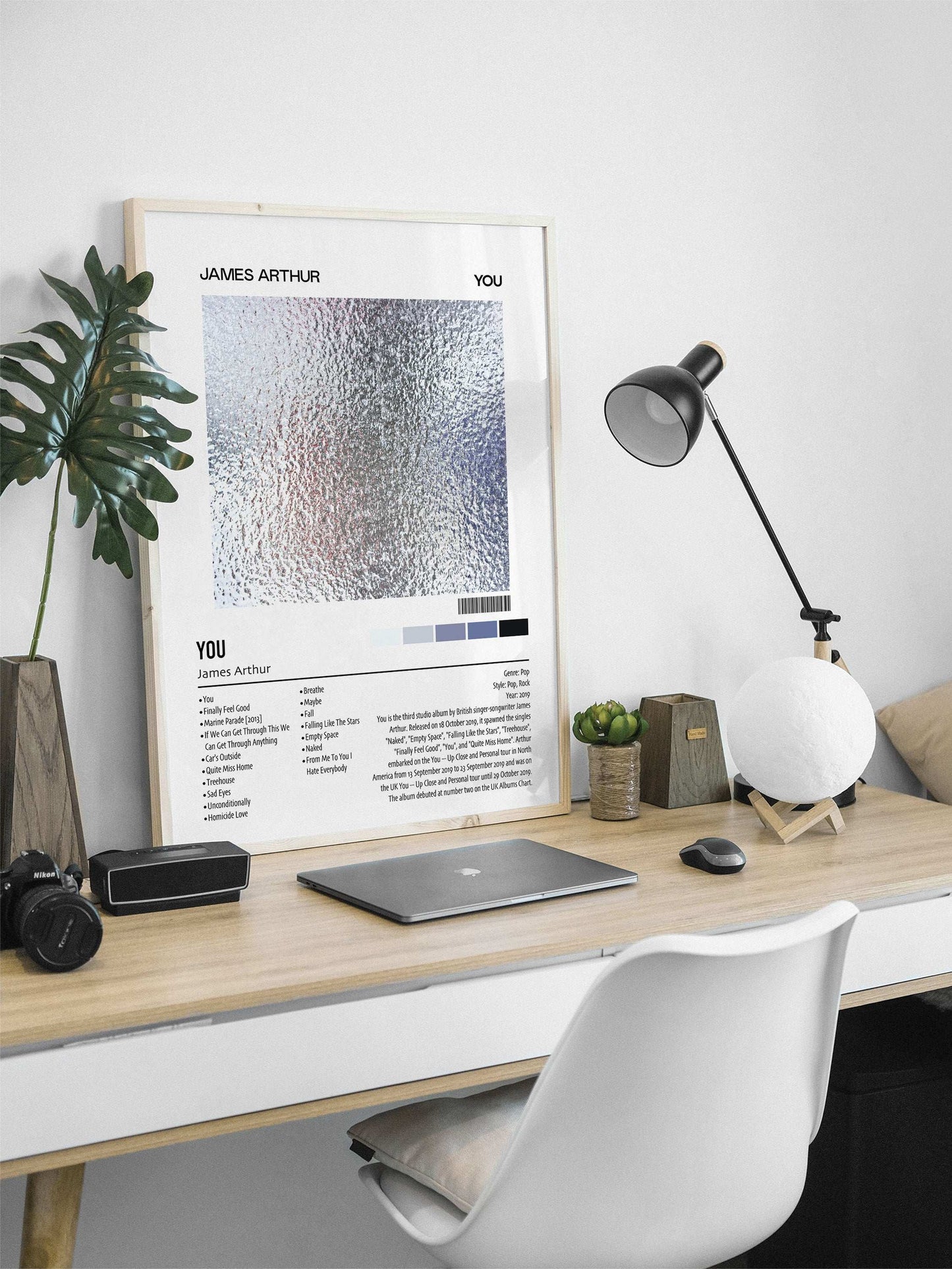 James Arthur | YOU | Custom Album Cover Poster Print