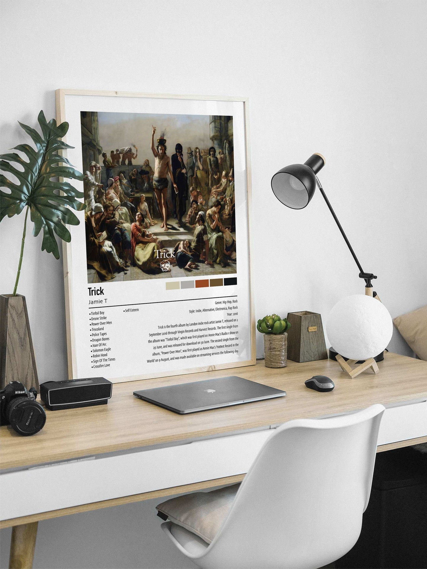 Jamie T | Trick | Custom Album Cover Poster Print