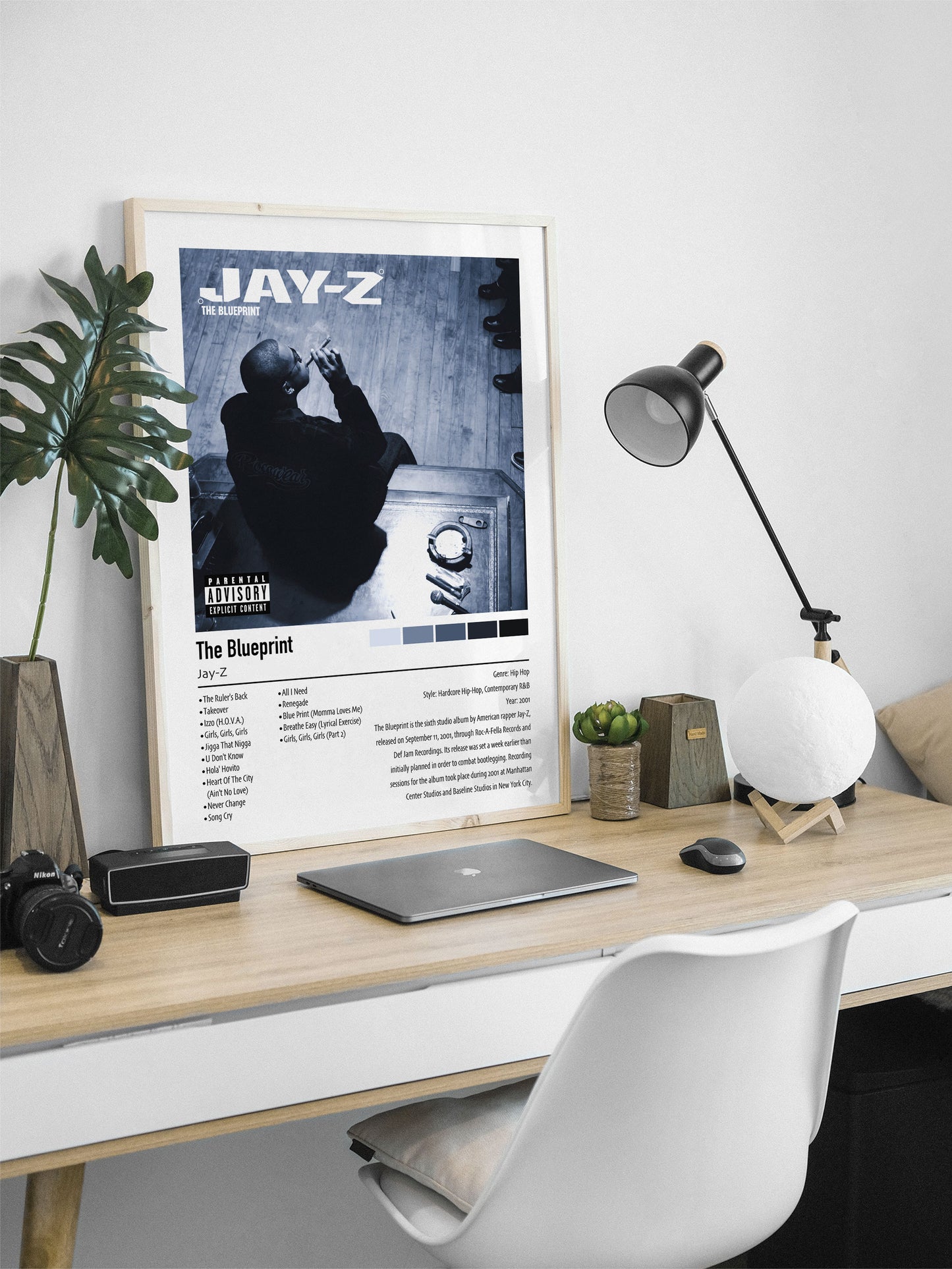 Jay-Z | The Blueprint | Custom Album Cover Poster Print