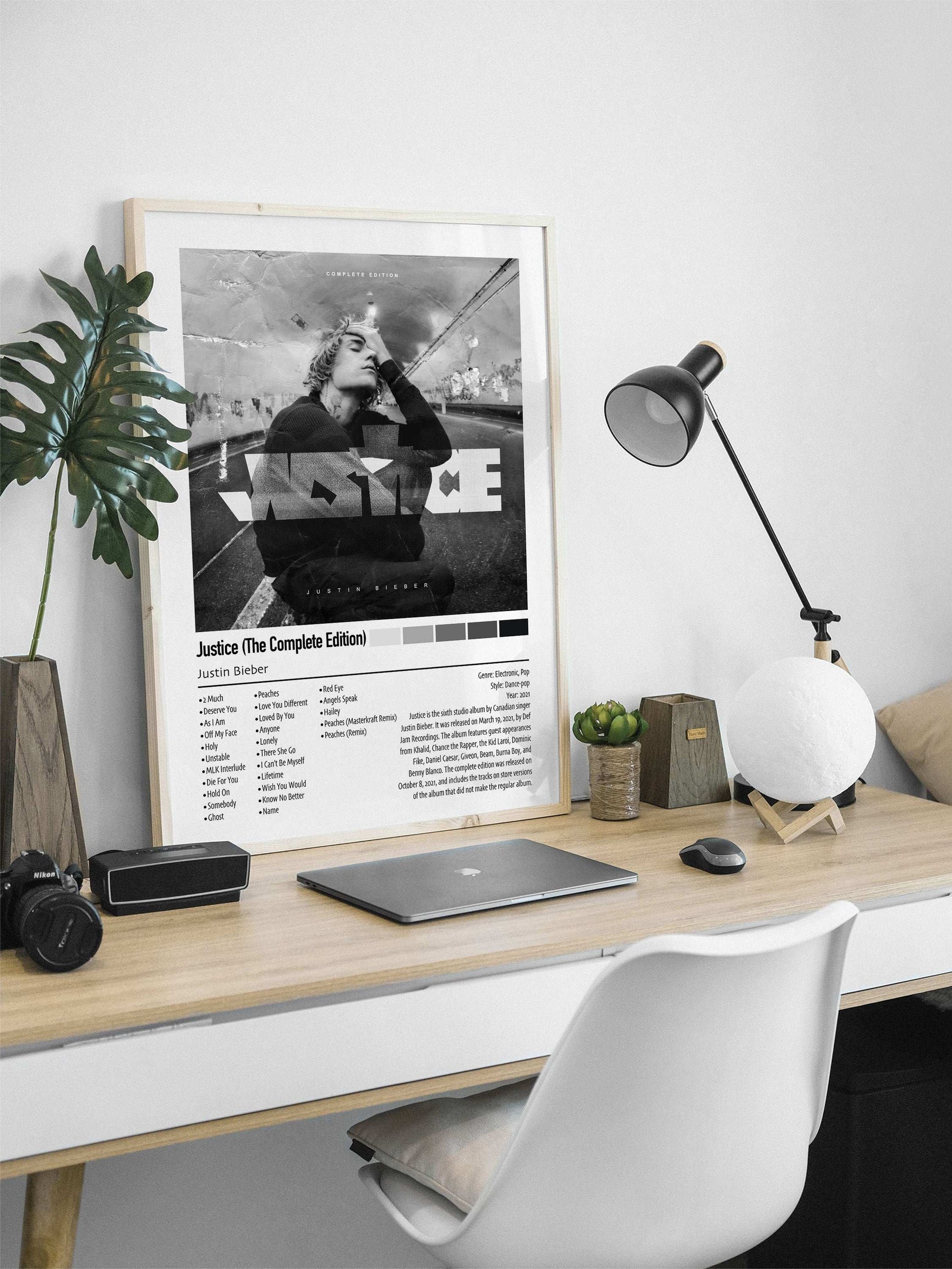 Justin Bieber | Justice (The Complete Edition) | Custom Album Cover Poster Print