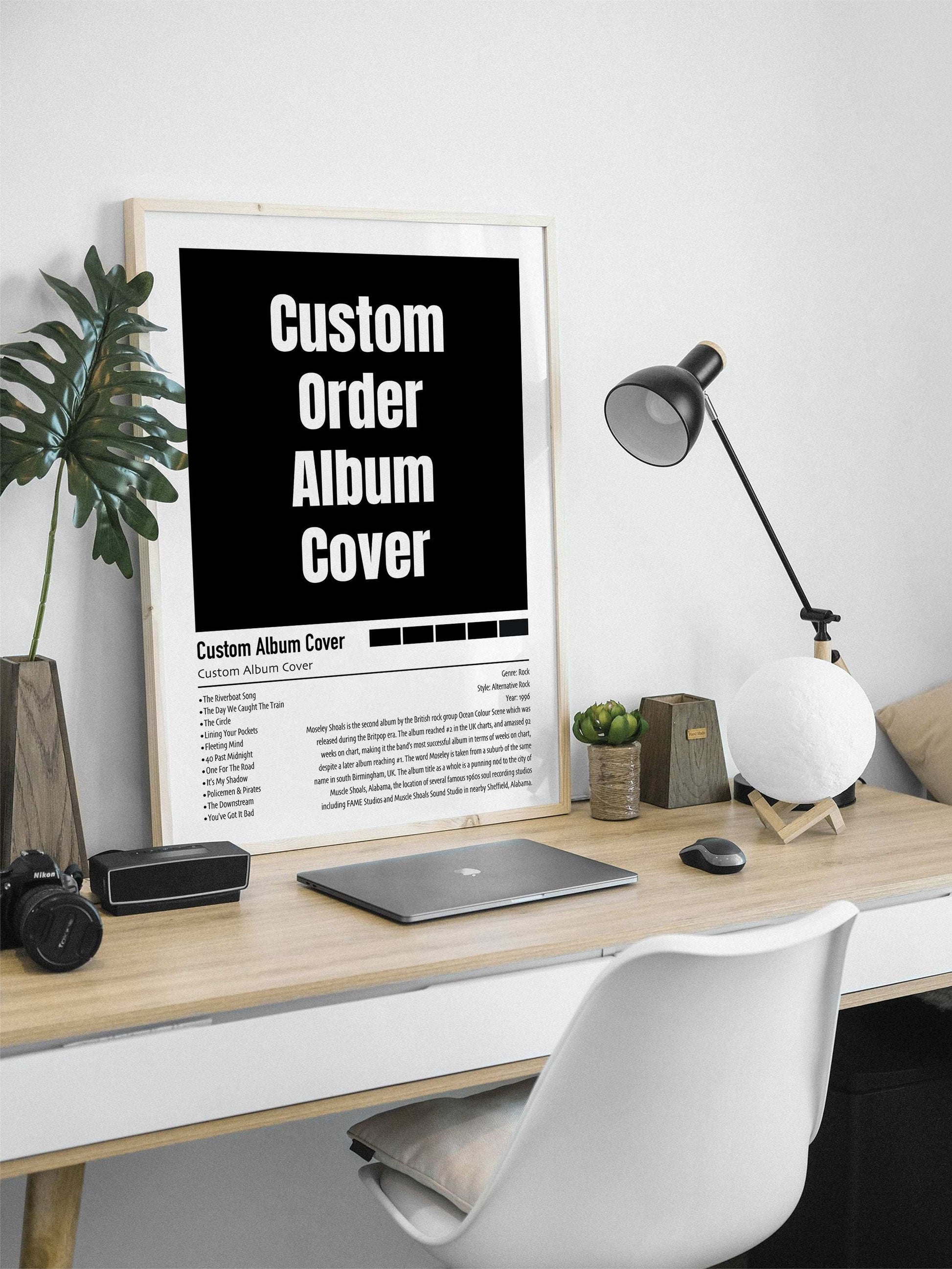 Custom Order Album Cover Poster Print