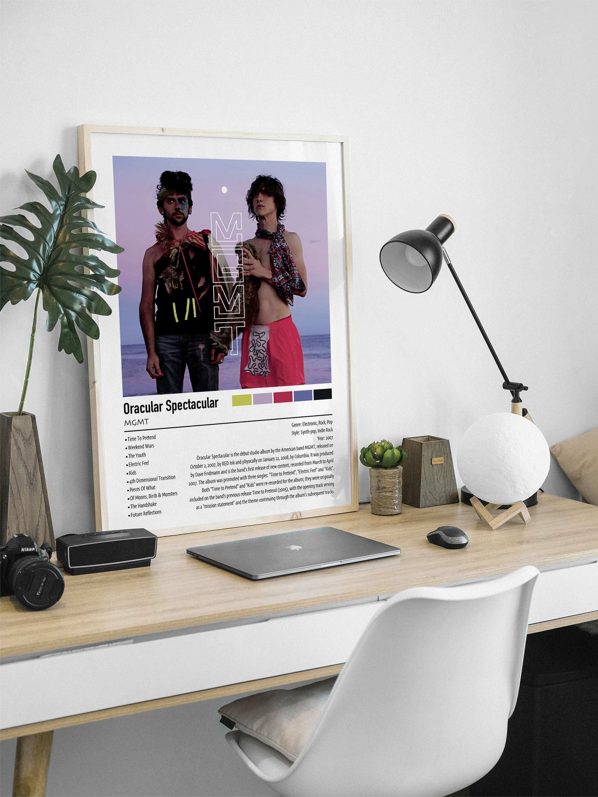 MGMT | Oracular Spectacular | Custom Album Cover Poster Print