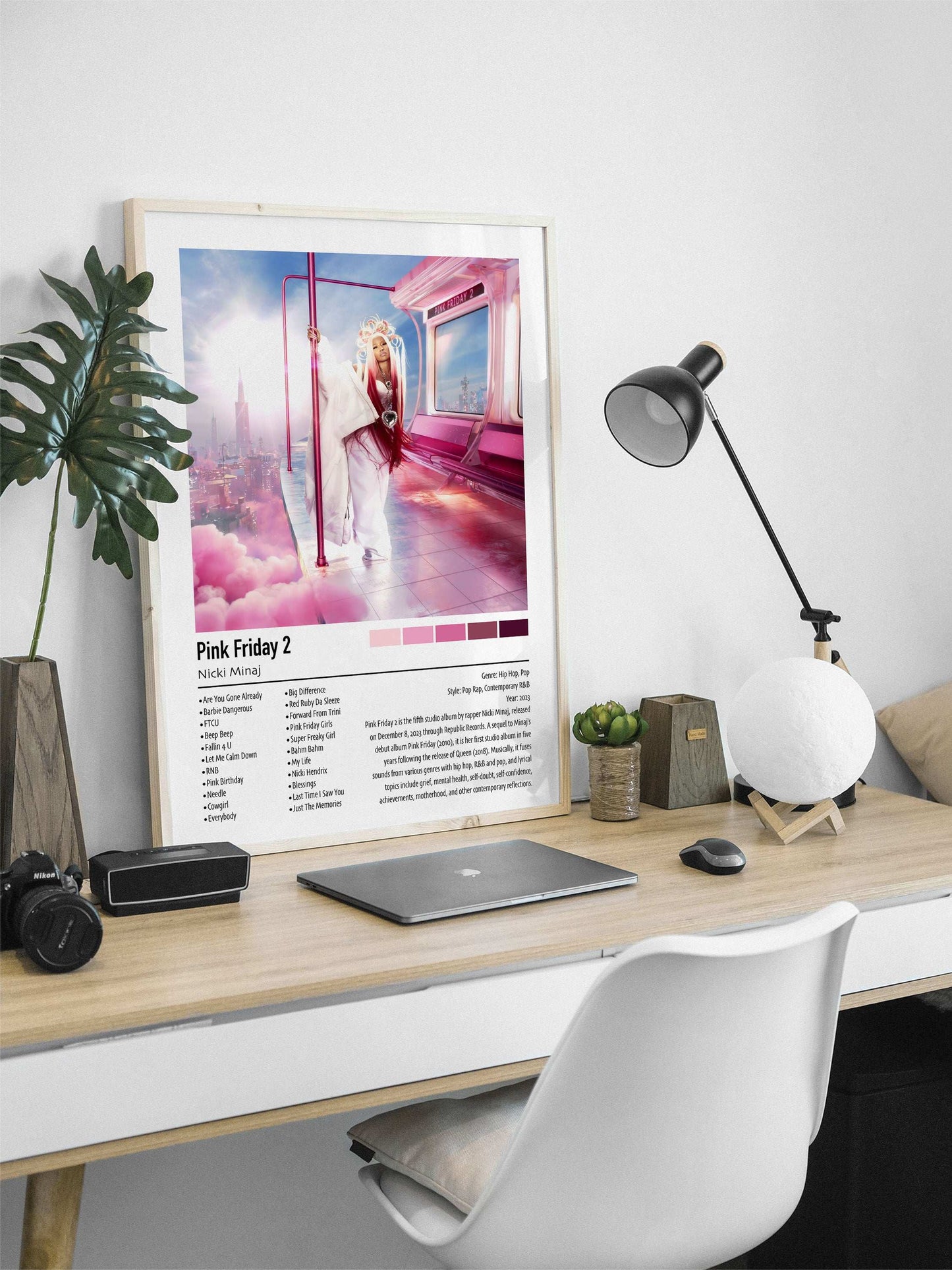 Nicki Minaj | Pink Friday 2 | Custom Album Cover Poster Print