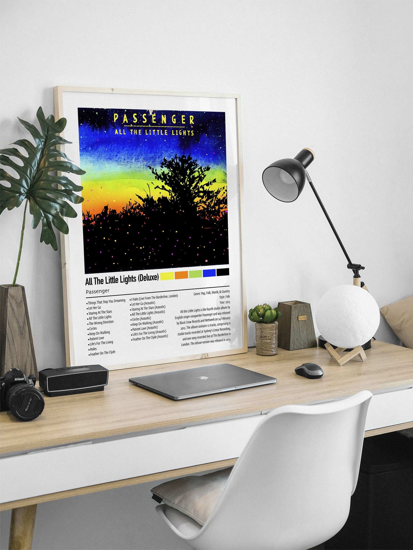 Passenger | All The Little Lights (Deluxe) | Custom Album Cover Poster Print