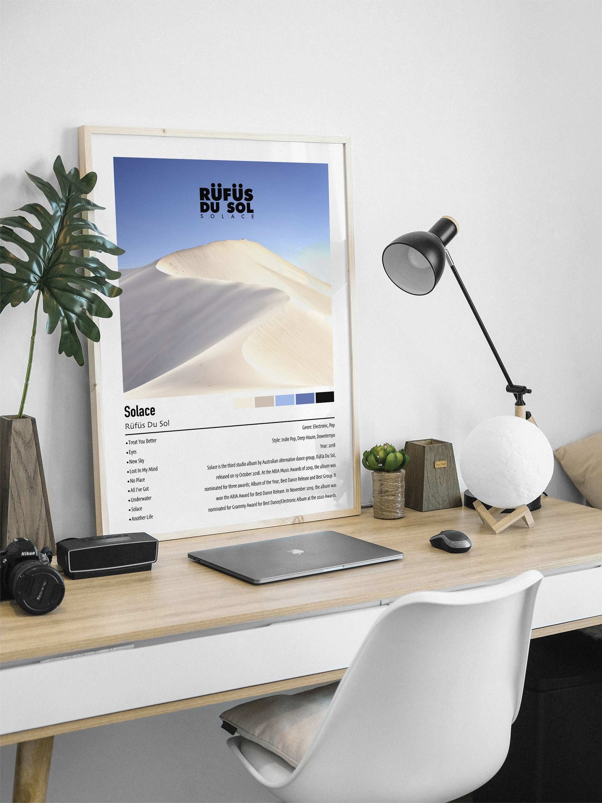 Rüfüs Du Sol | Solace | Custom Album Cover Poster Print