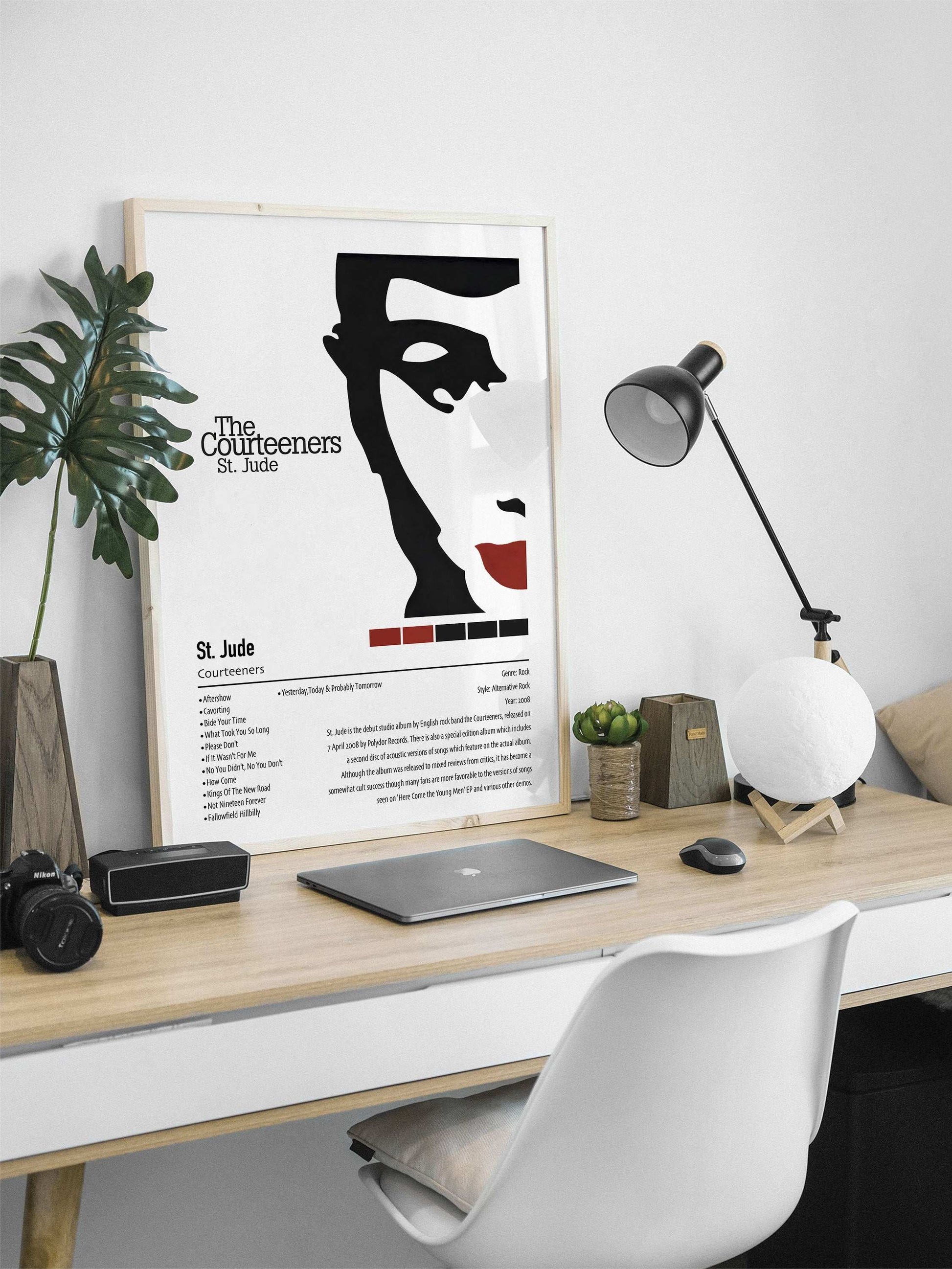 Courteeners | St. Jude | Custom Album Cover Poster Print