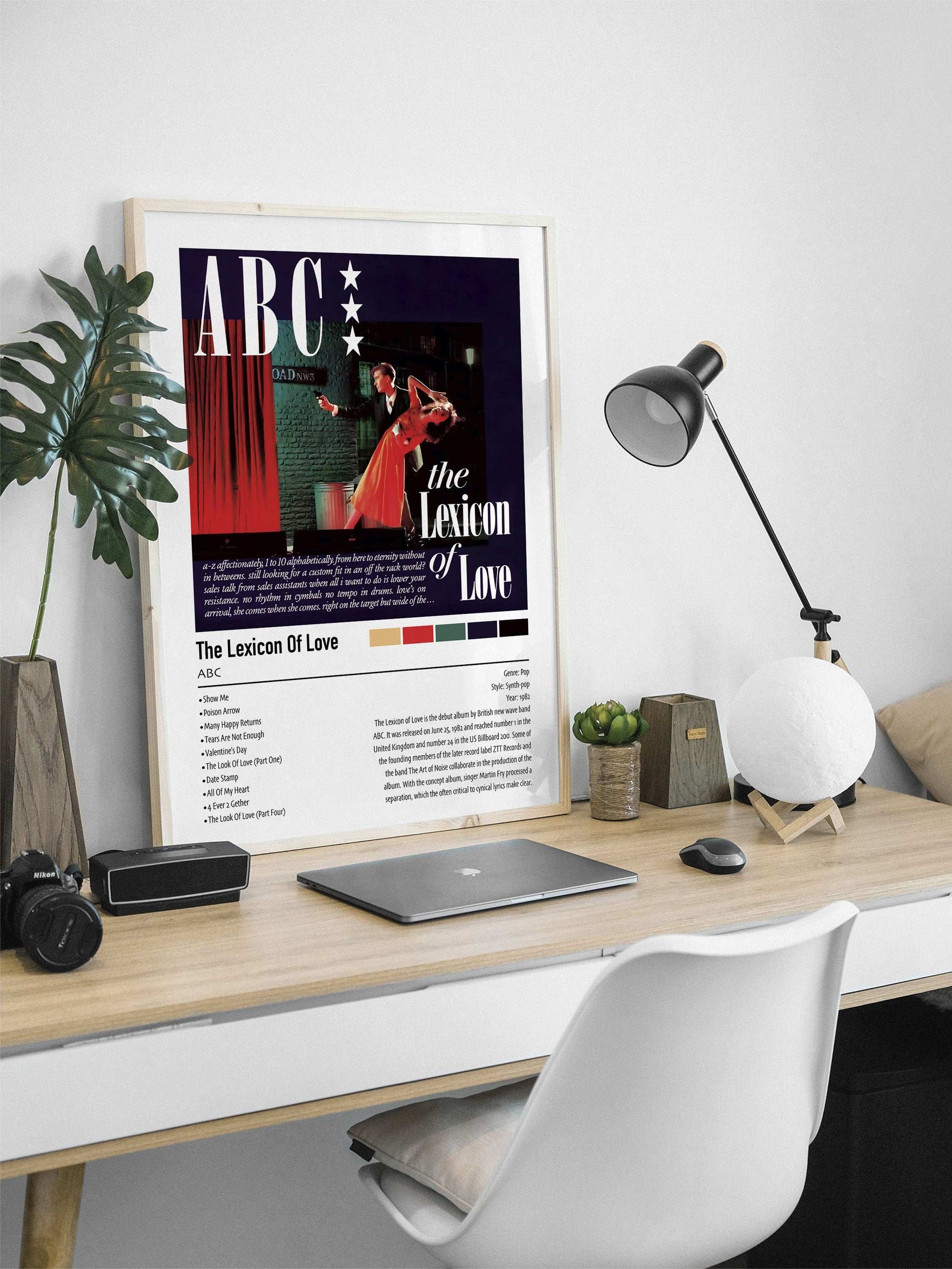 ABC | The Lexicon Of Love | Custom Album Cover Poster Print