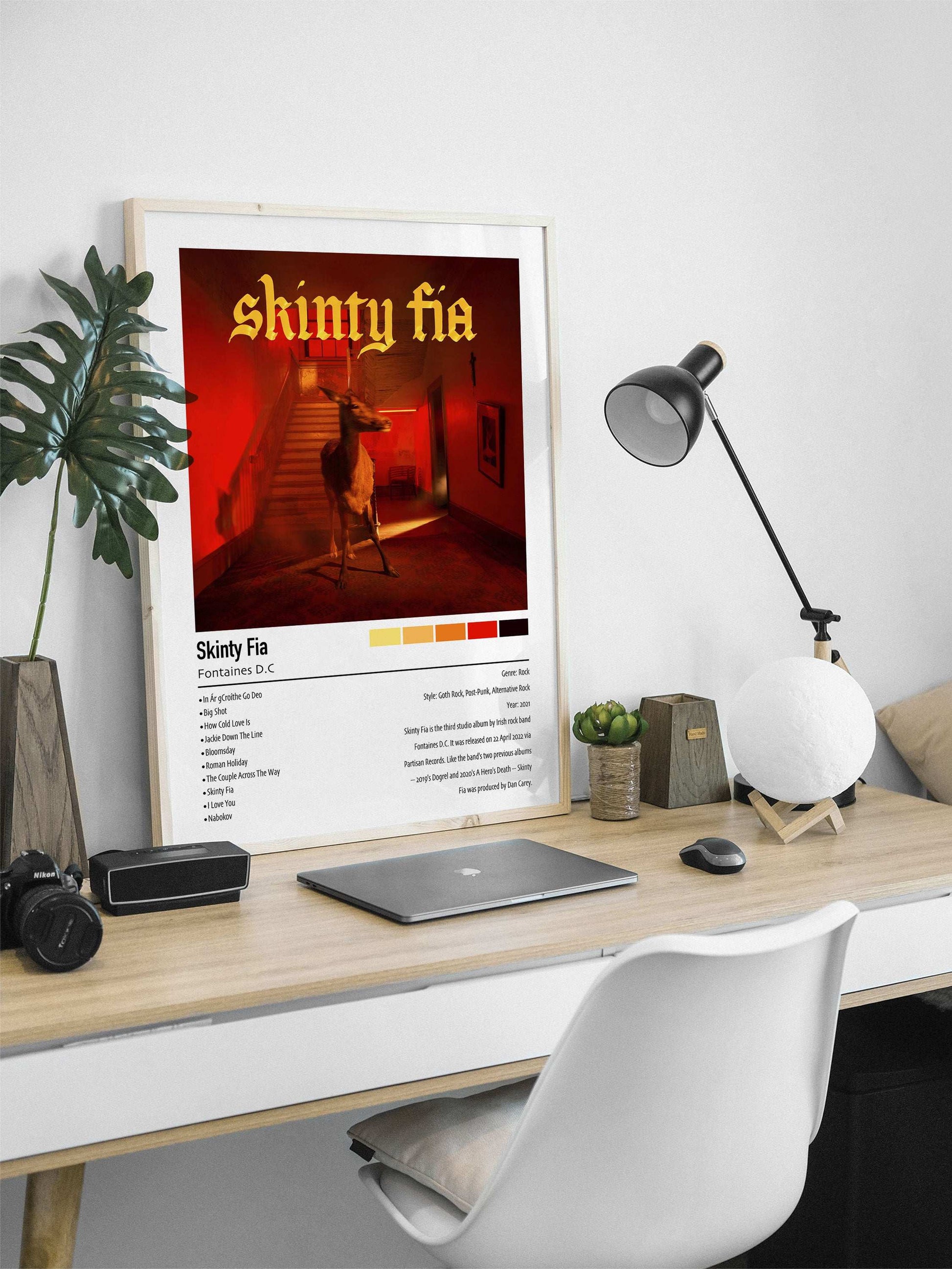 Fontaines D.C. | Skinty Fia | Custom Album Cover Poster Print