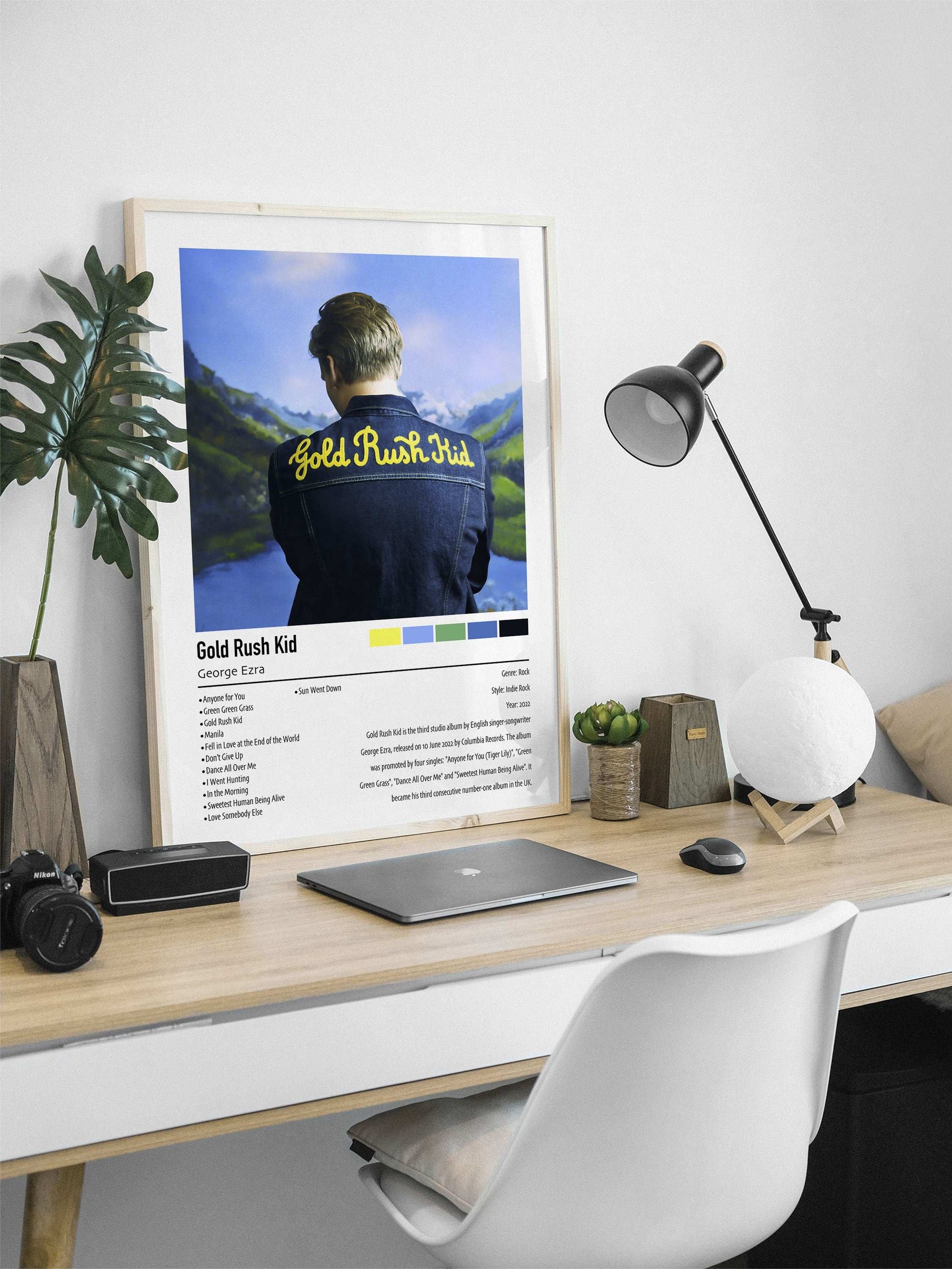 George Ezra | Gold Rush Kid | Custom Album Cover Poster Print