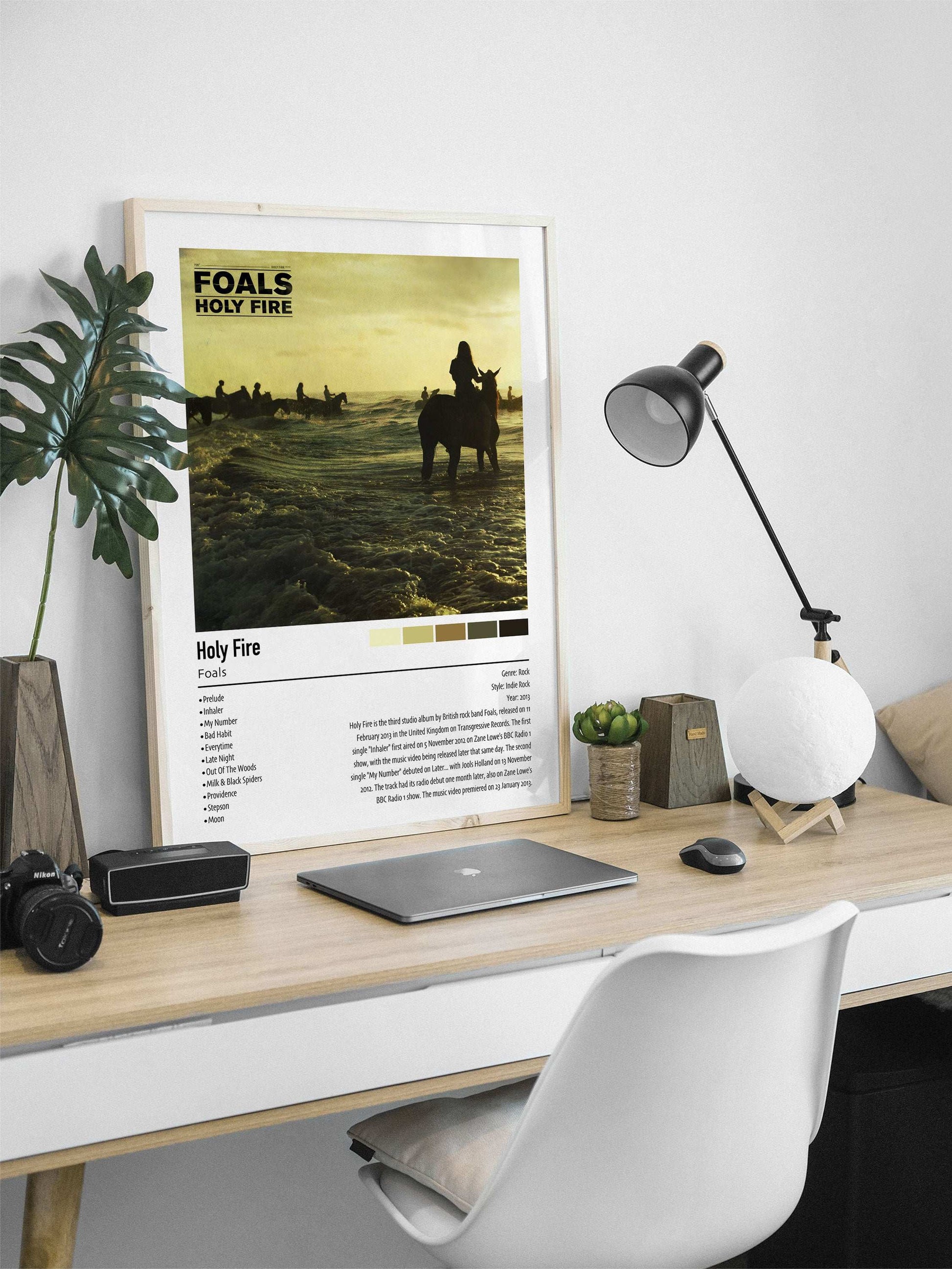 Foals | Holy Fire | Custom Album Cover Poster Print