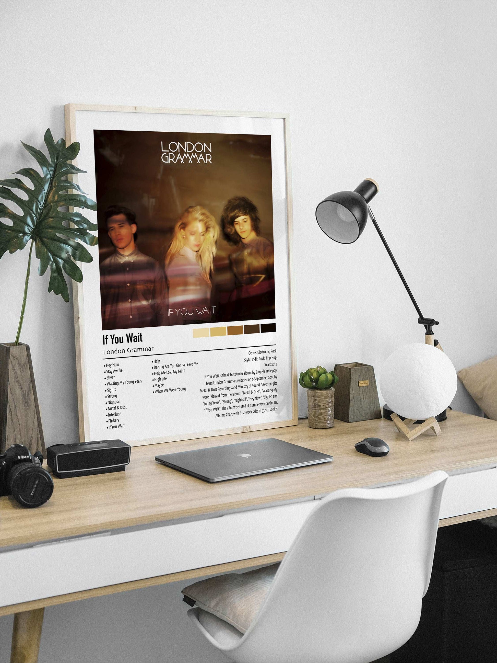 London Grammar | If You Wait | Custom Album Cover Poster Print