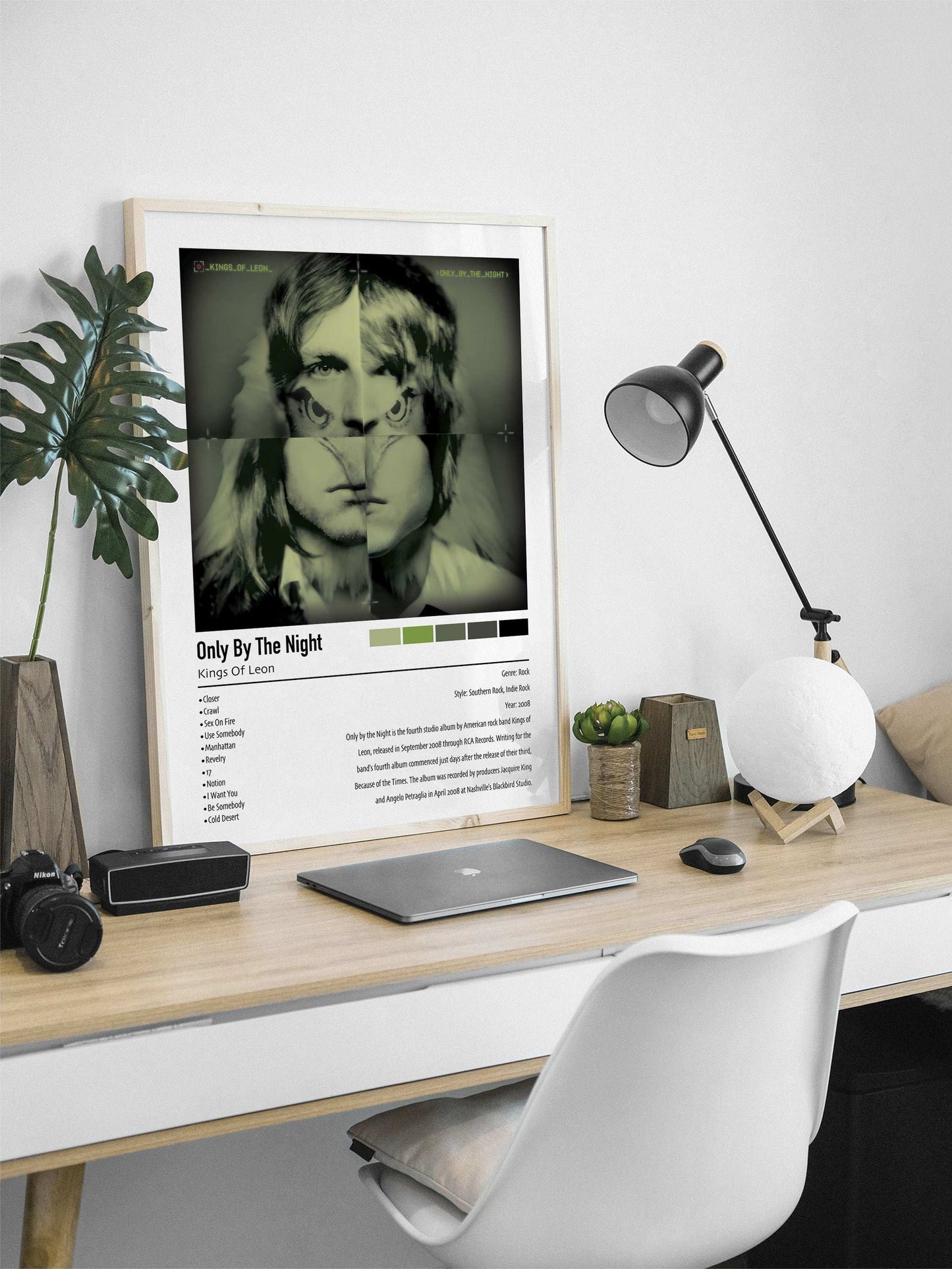 Kings Of Leon | Only By The Night | Custom Album Cover Poster Print