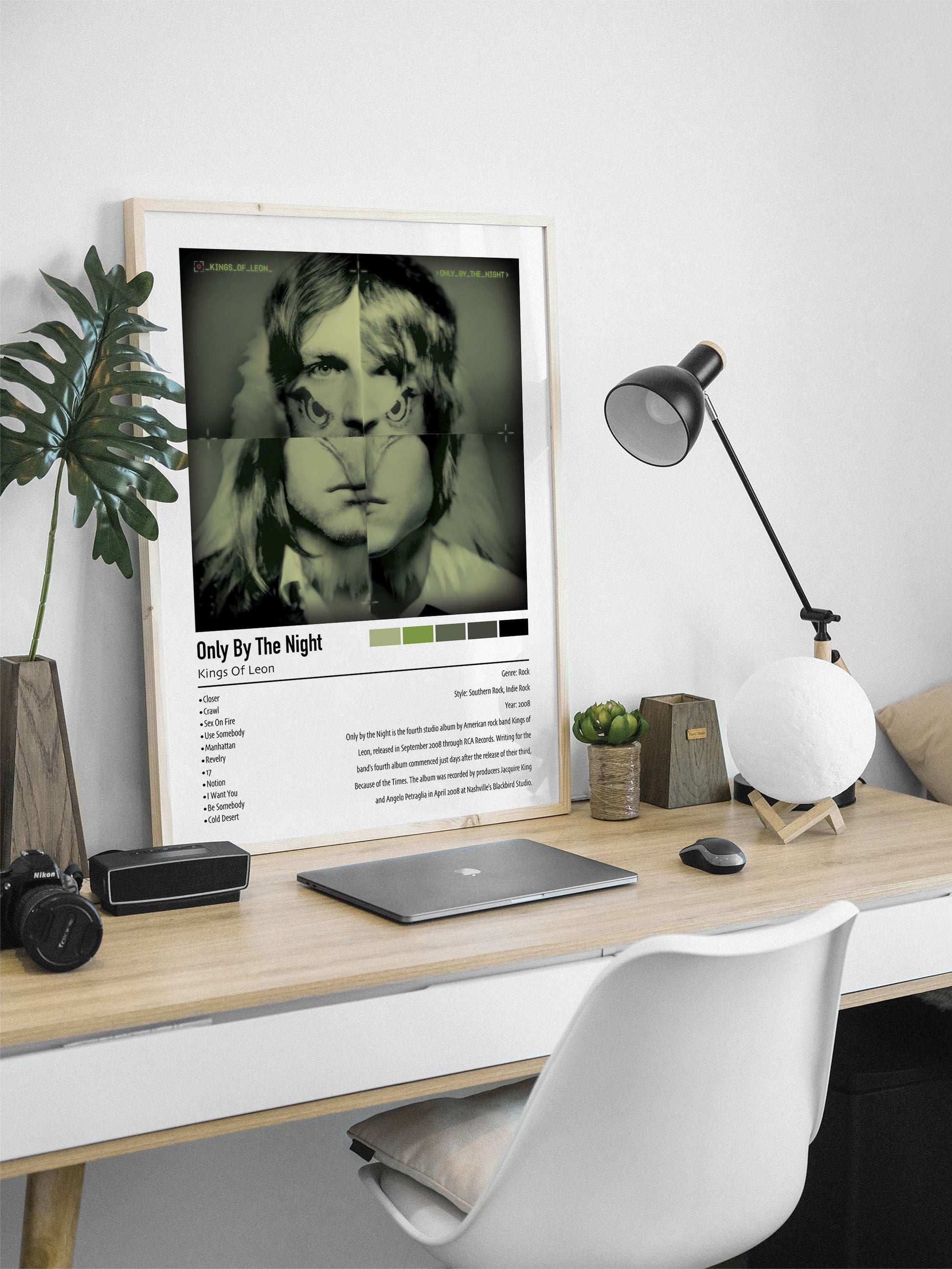 Kings Of Leon | Only By The Night | Custom Album Cover Poster Print