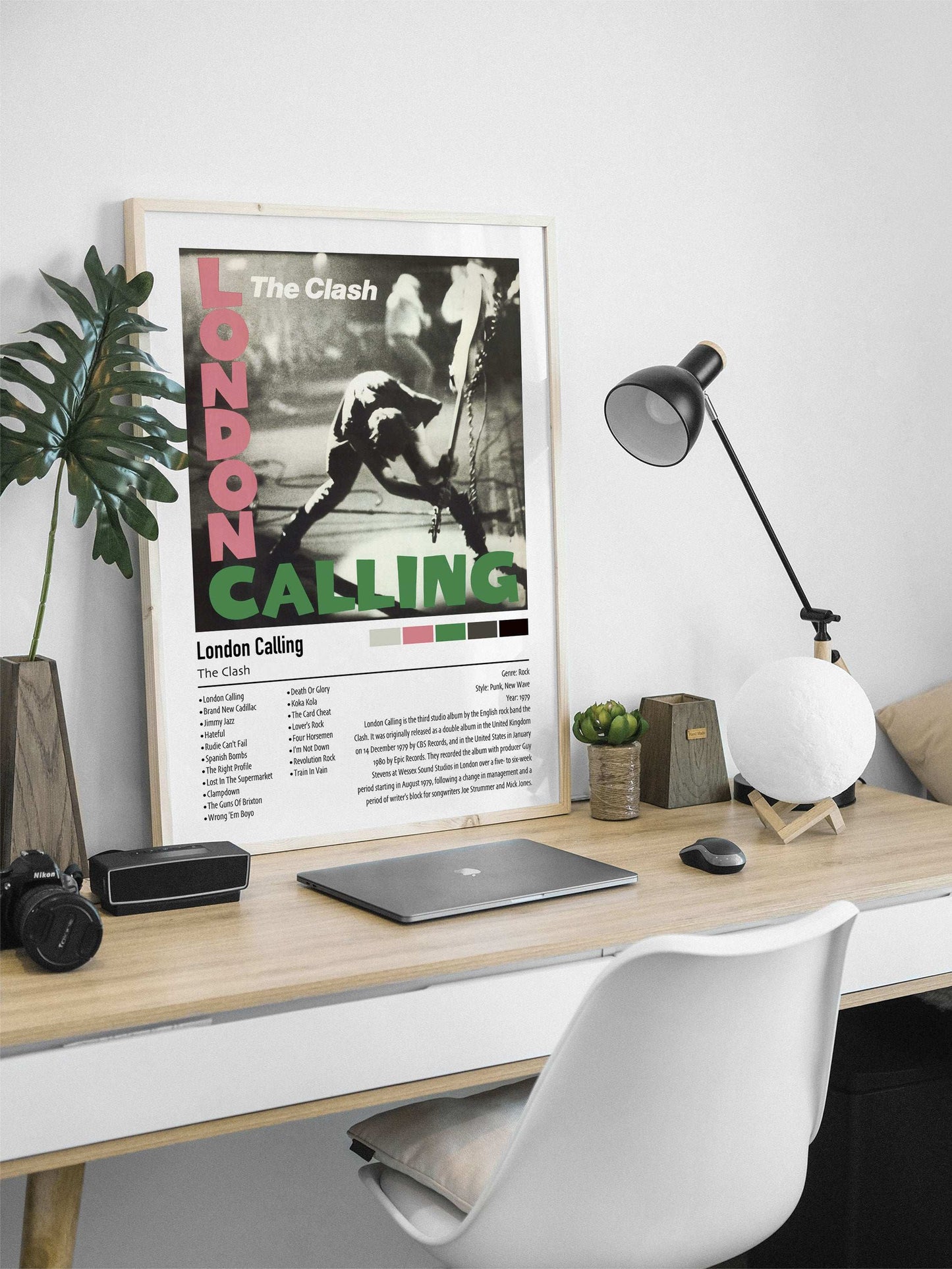 The Clash | London Calling | Custom Album Cover Poster Print