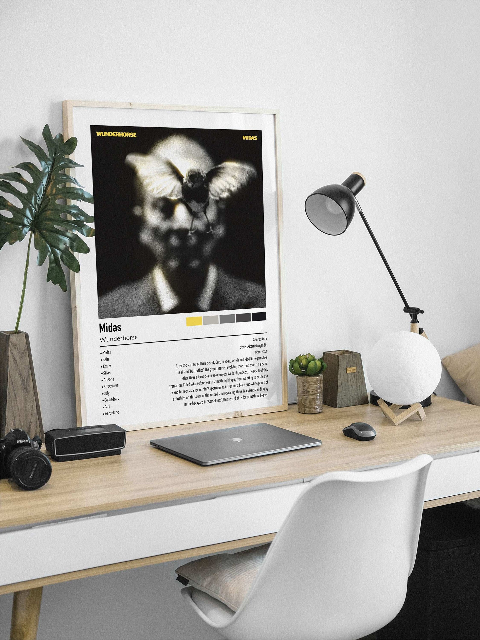 Wunderhorse | Midas | Custom Album Cover Poster Print