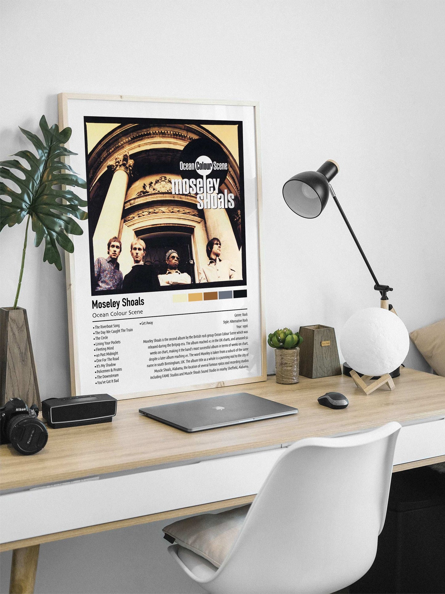 Ocean Colour Scene | Moseley Shoals | Custom Album Cover Poster Print