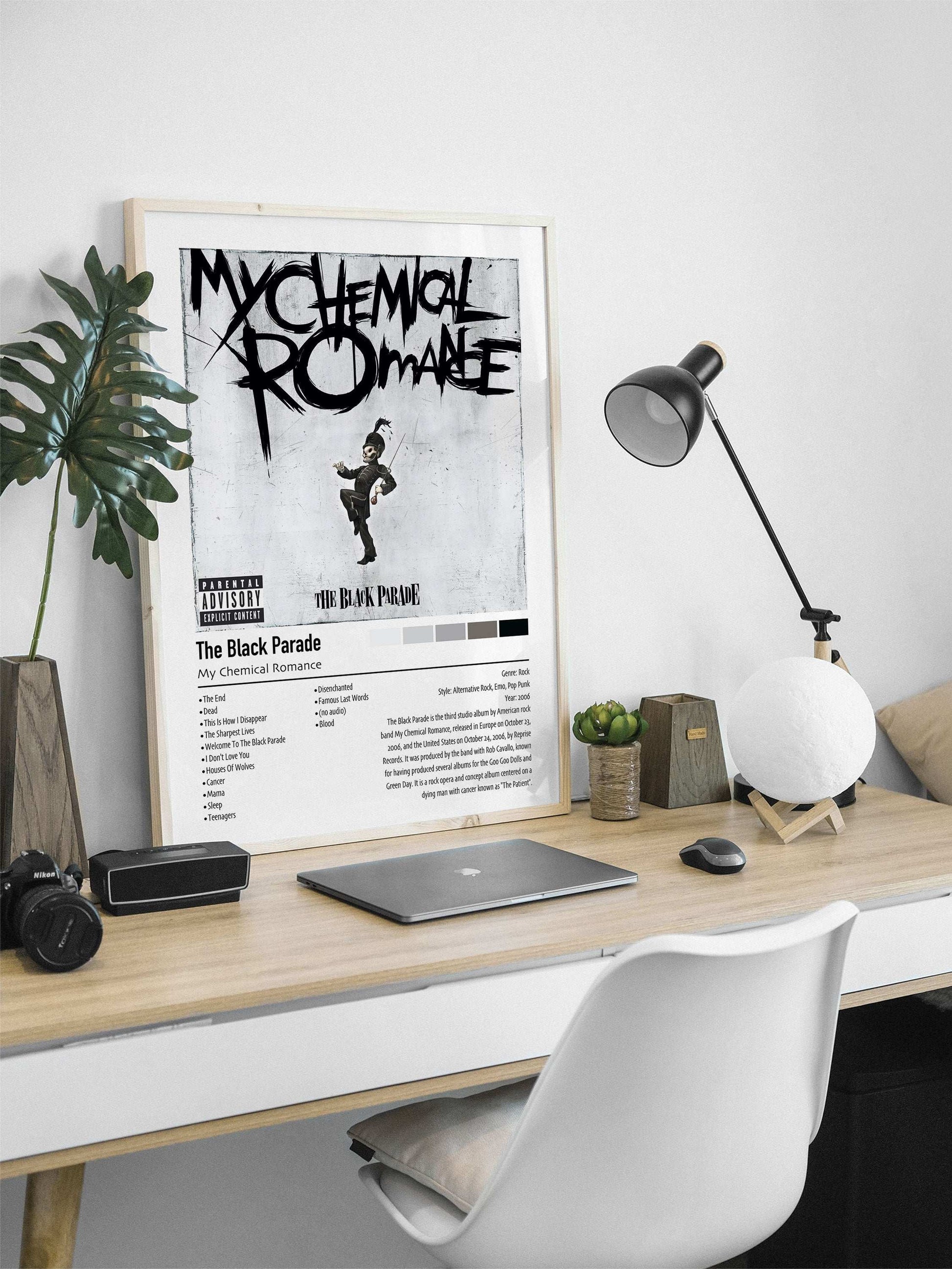 My Chemical Romance | The Black Parade | Custom Album Cover Poster Print