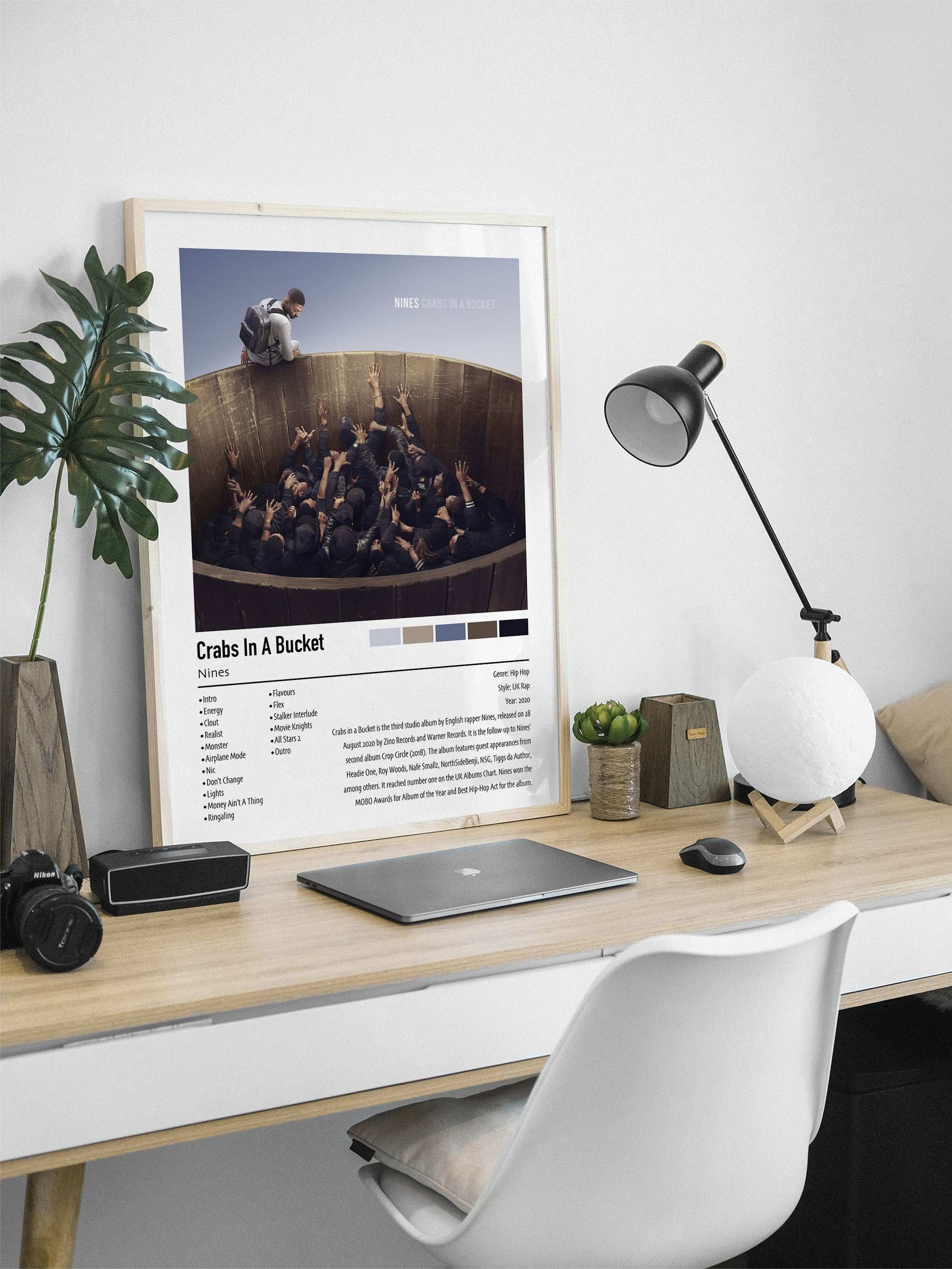 Nines | Crabs In A Bucket | Custom Album Cover Poster Print