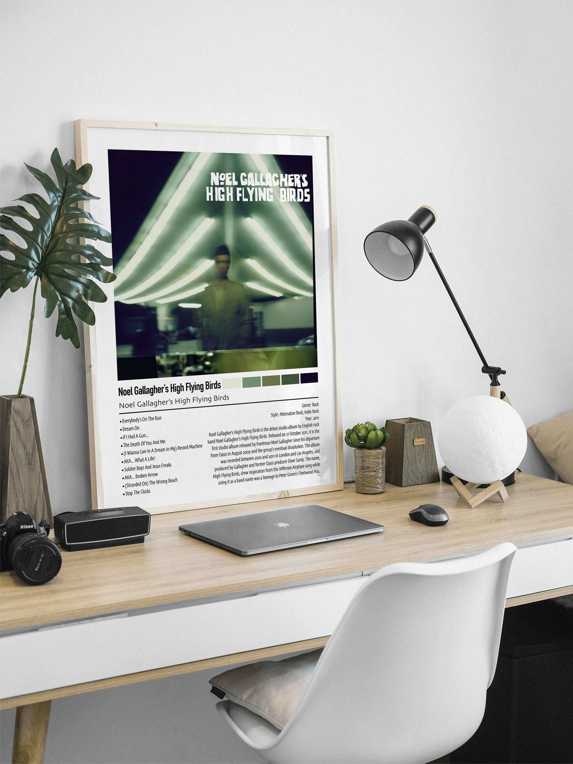 Noel Gallagher's High Flying Birds | Noel Gallagher's High Flying Birds | Custom Album Cover Poster Print