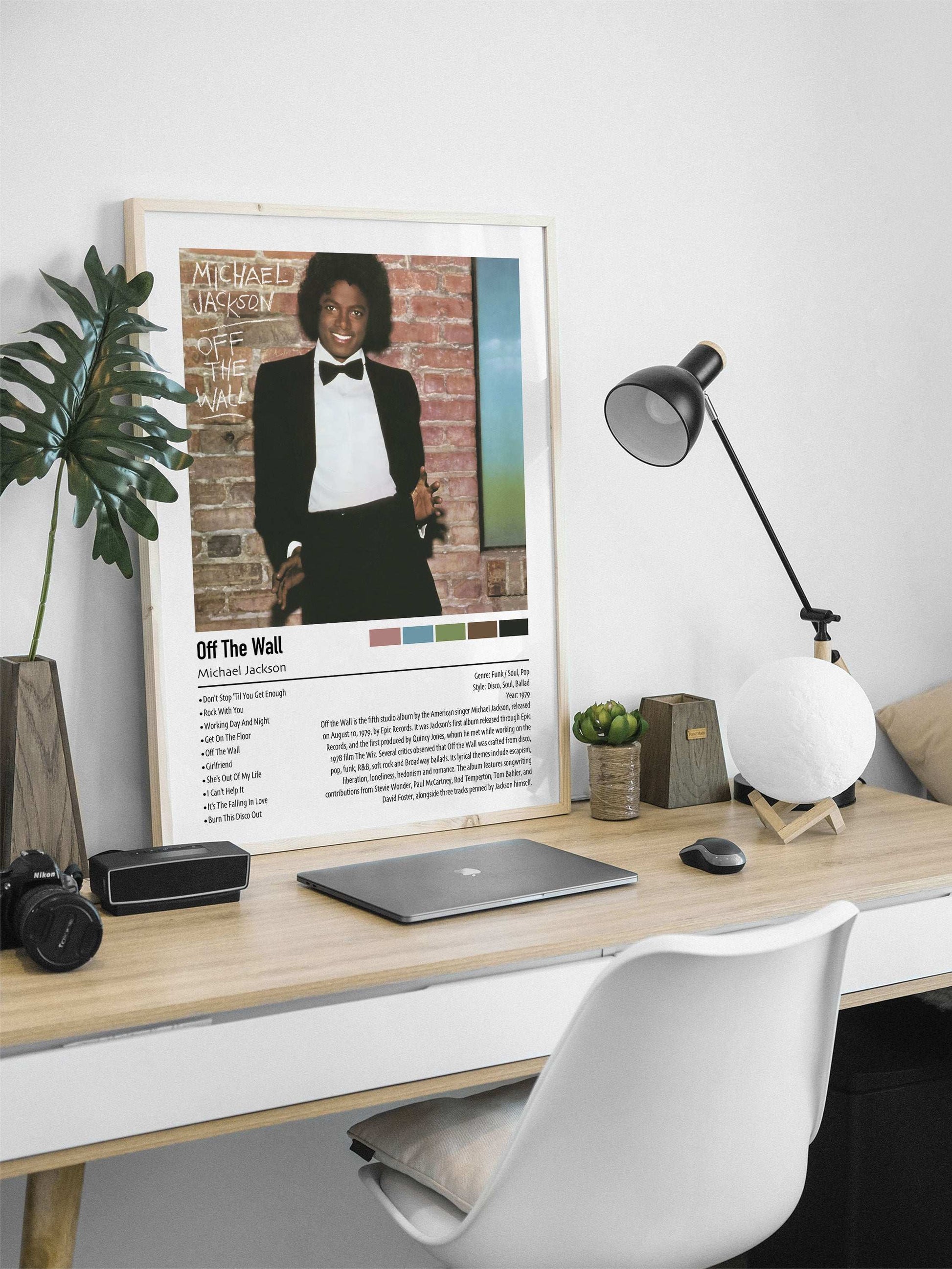 Michael Jackson | Off The Wall | Custom Album Cover Poster Print