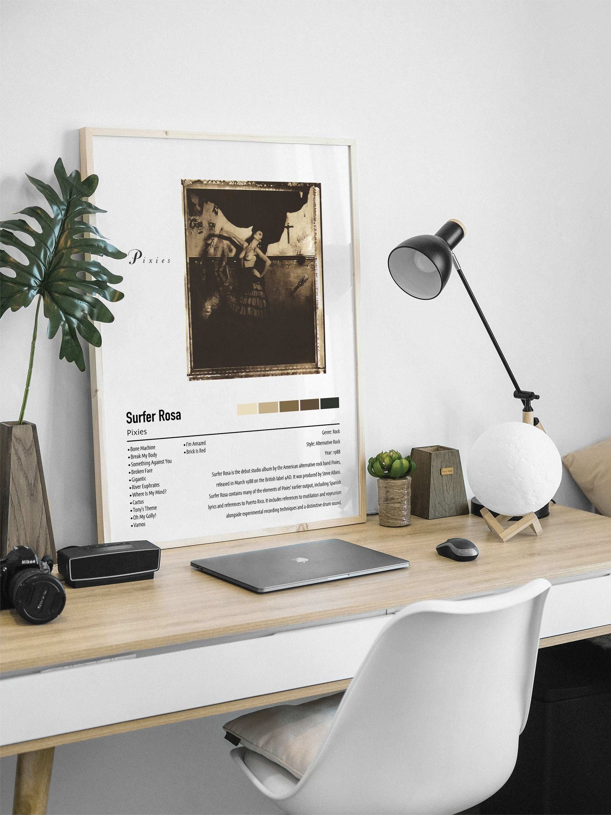 Pixies | Surfer Rosa | Custom Album Cover Poster Print