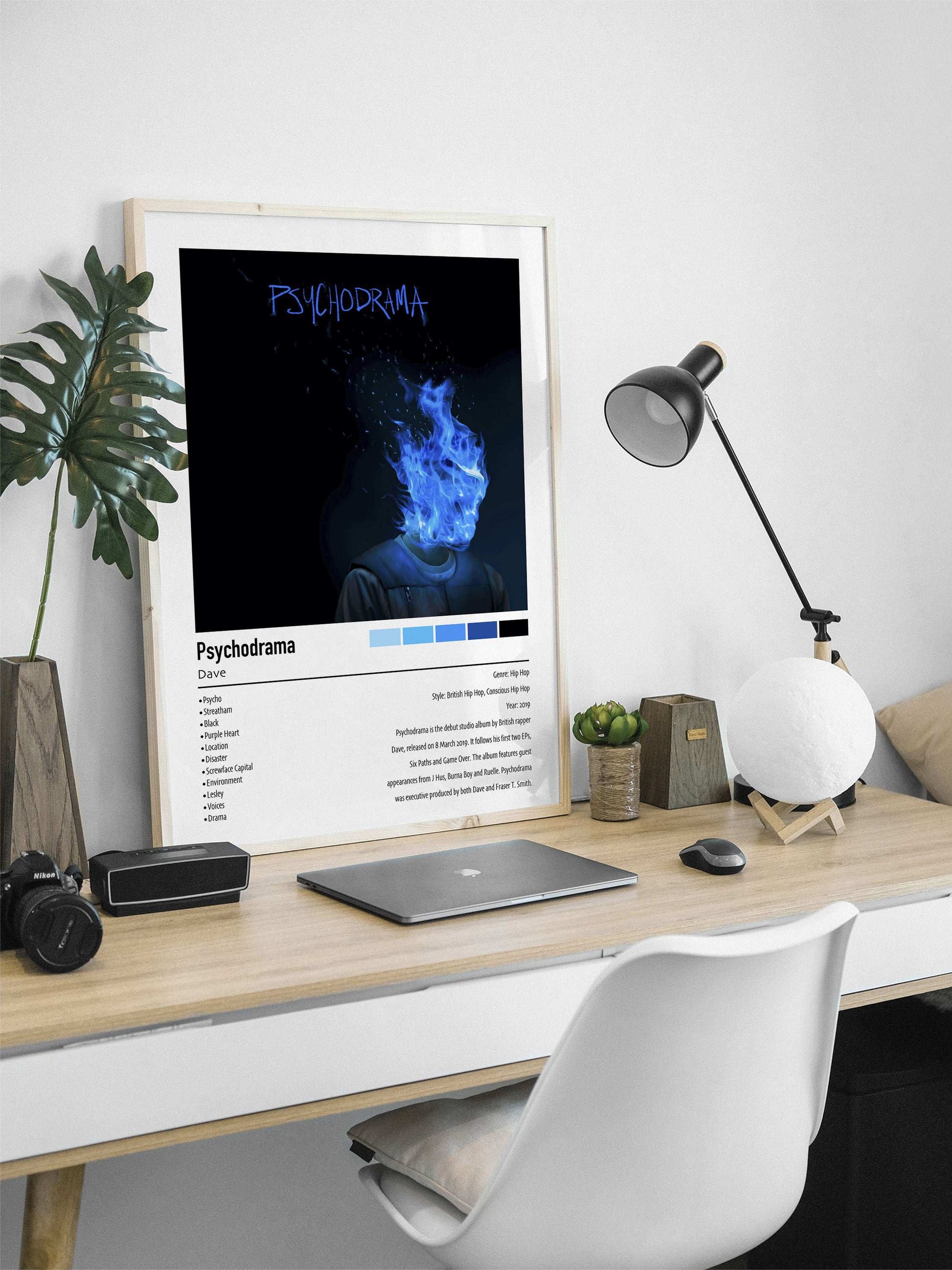 Dave | Psychodrama | Custom Album Cover Poster Print