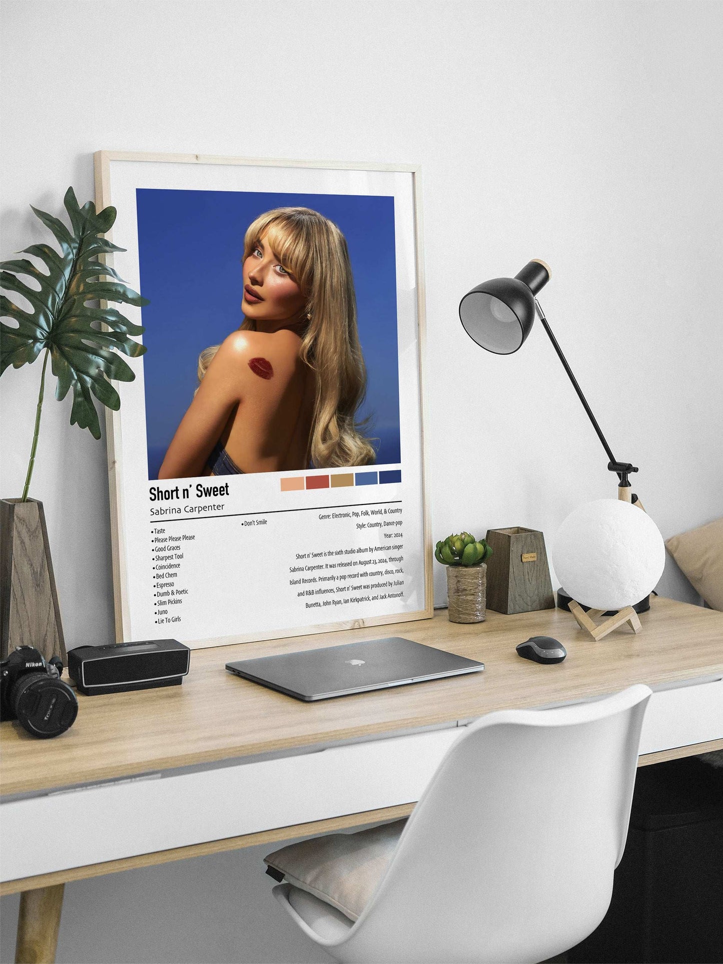 Sabrina Carpenter | Short n' Sweet | Custom Album Cover Poster Print