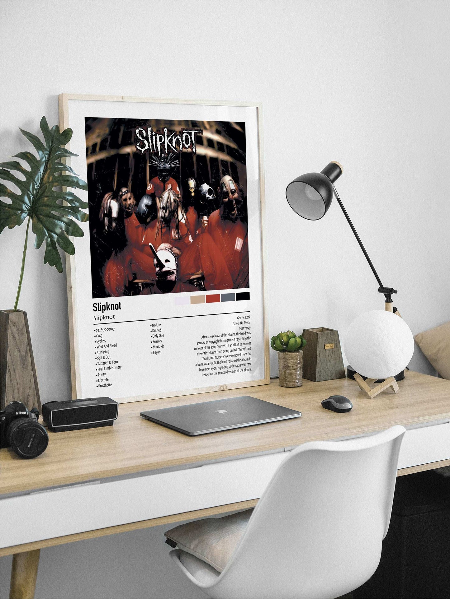 Slipknot | Slipknot | Custom Album Cover Poster Print