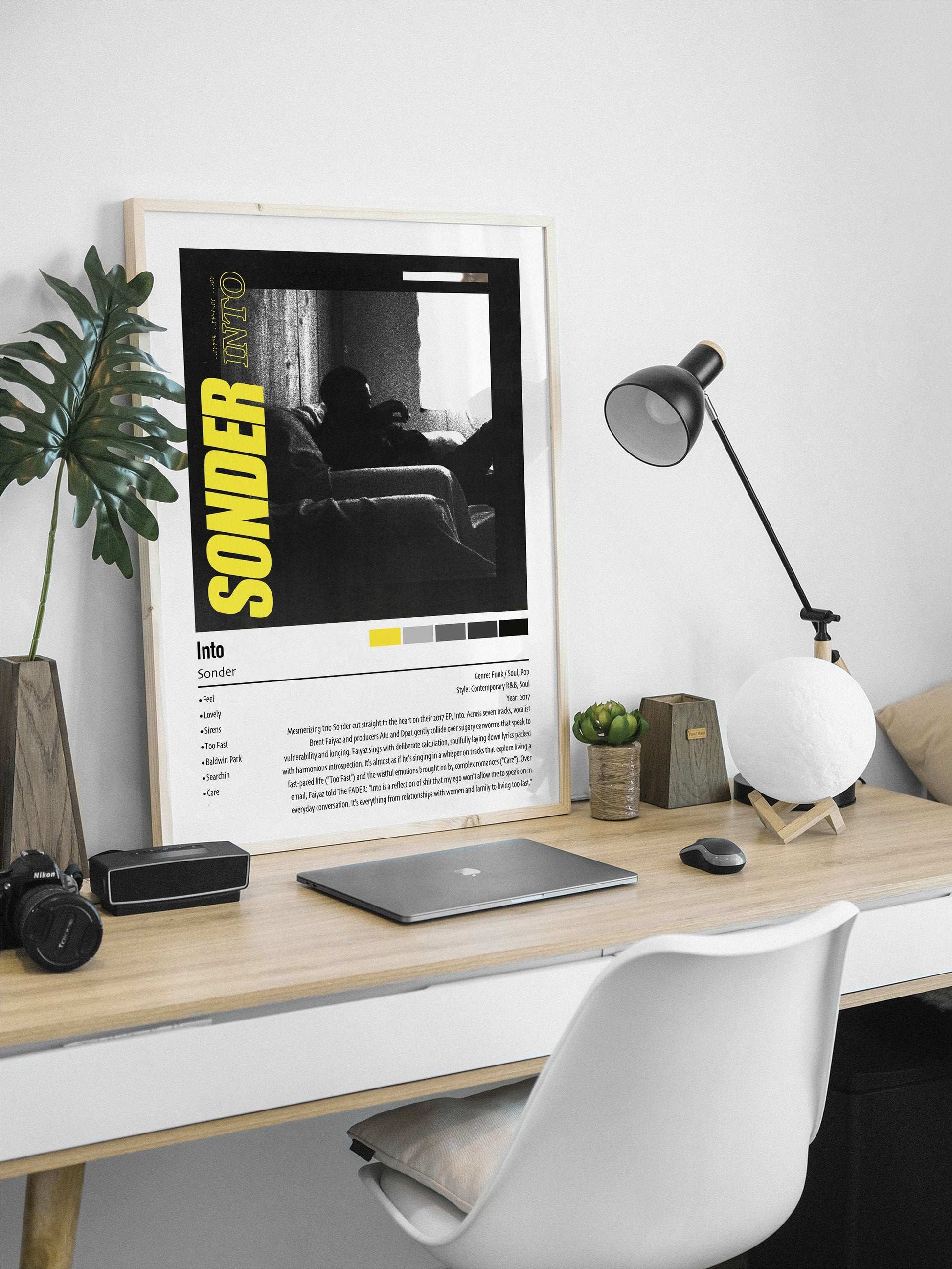 Sonder | Into | Custom Album Cover Poster Print