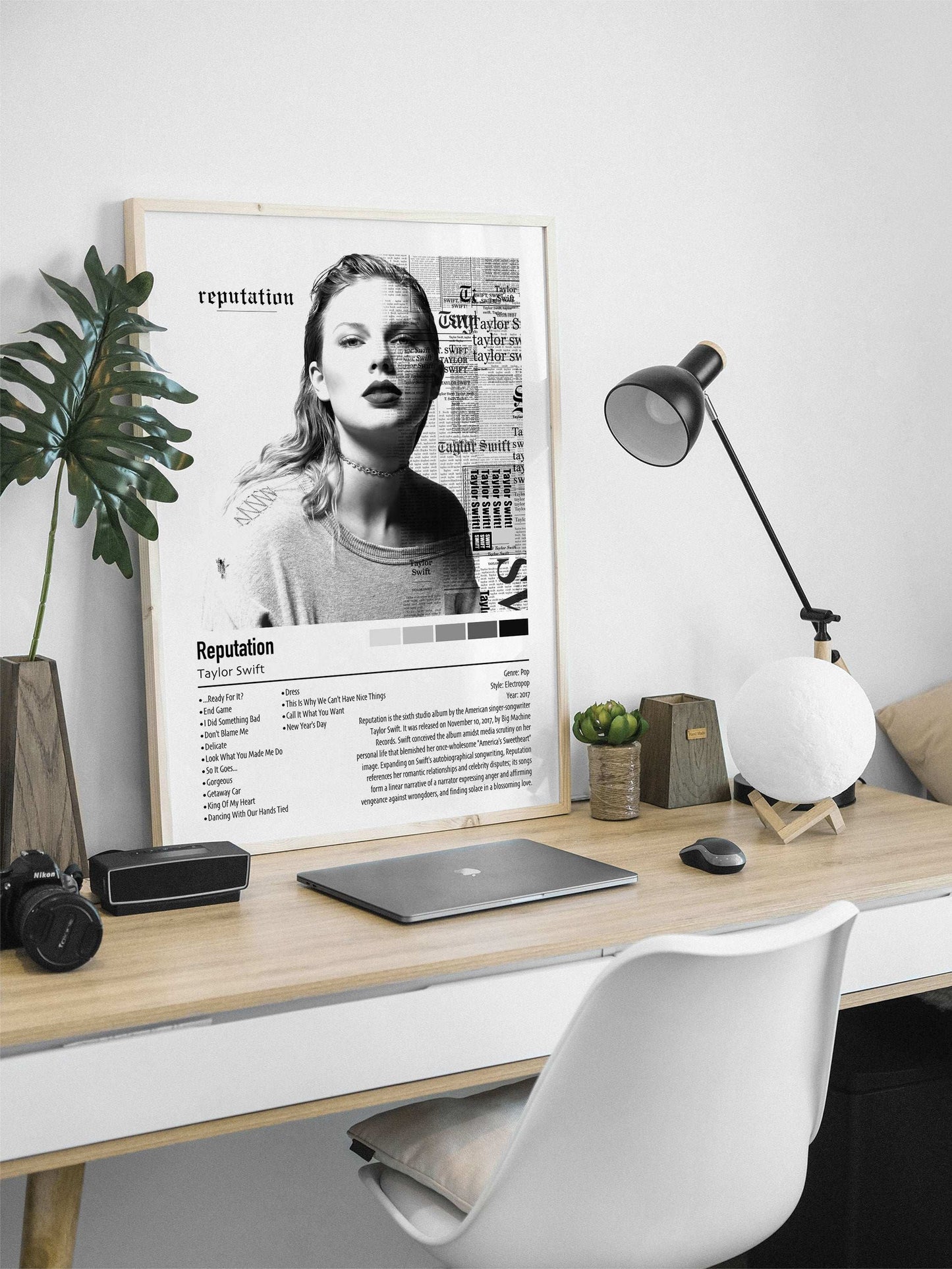 Taylor Swift | Reputation | Custom Album Cover Poster Print
