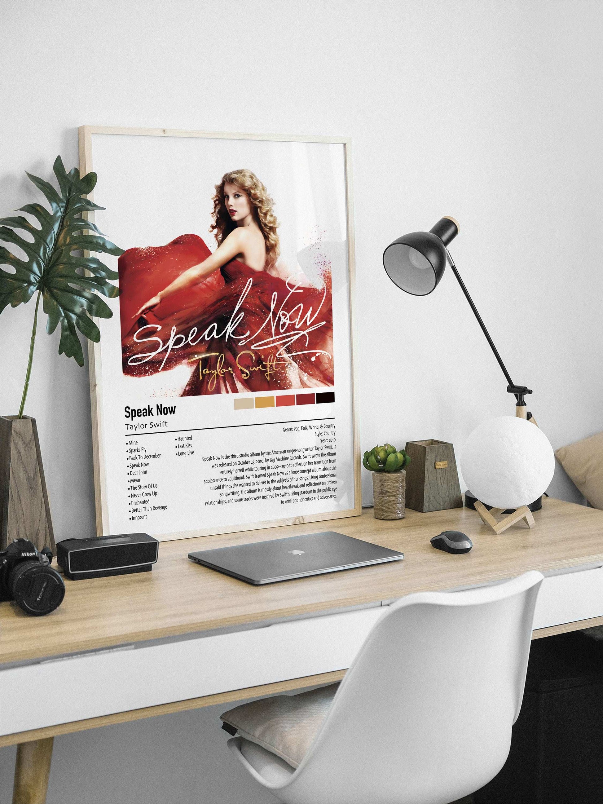 Taylor Swift | Speak Now | Custom Album Cover Poster Print