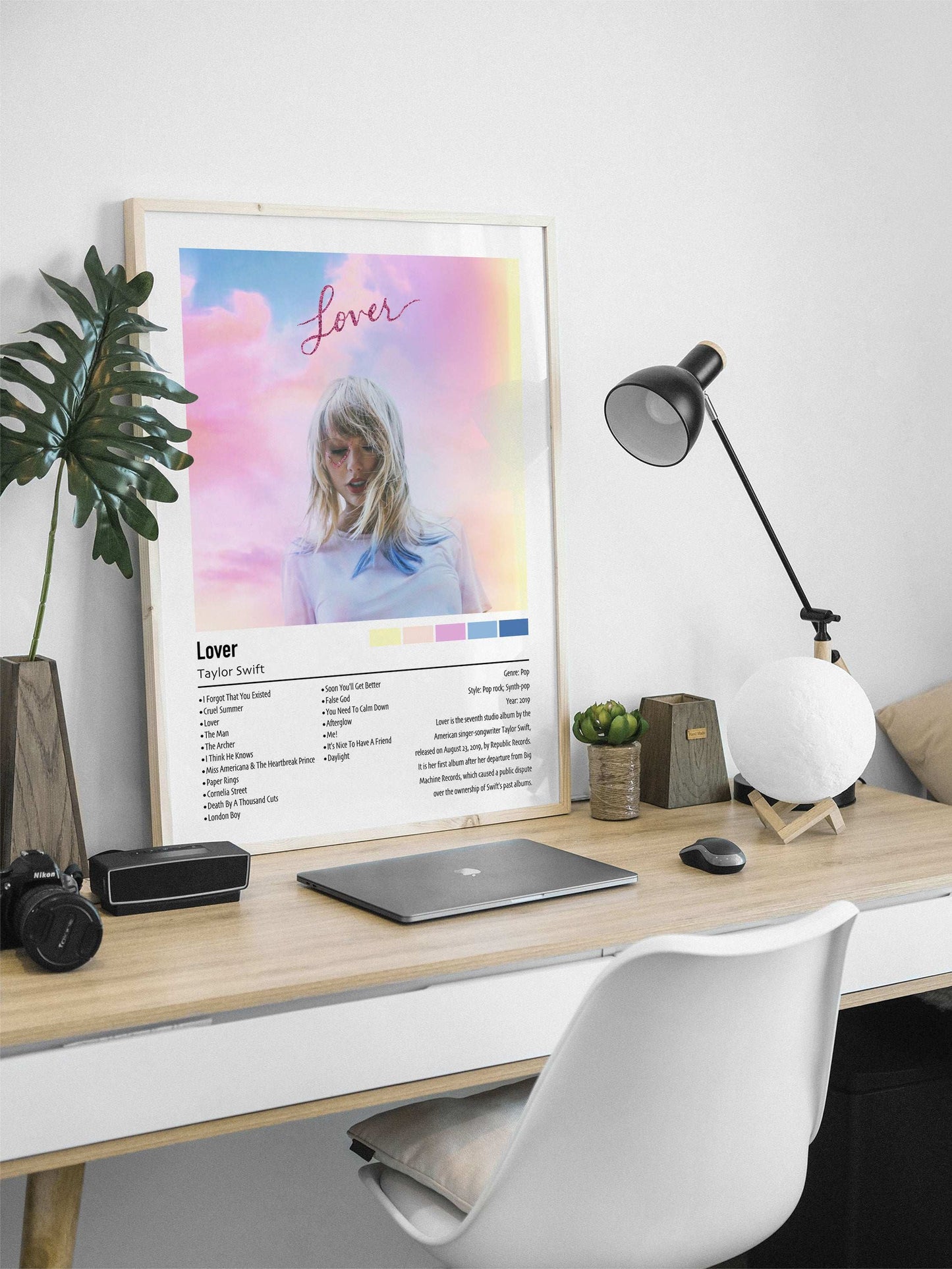 Taylor Swift | Lover | Custom Album Cover Poster Print