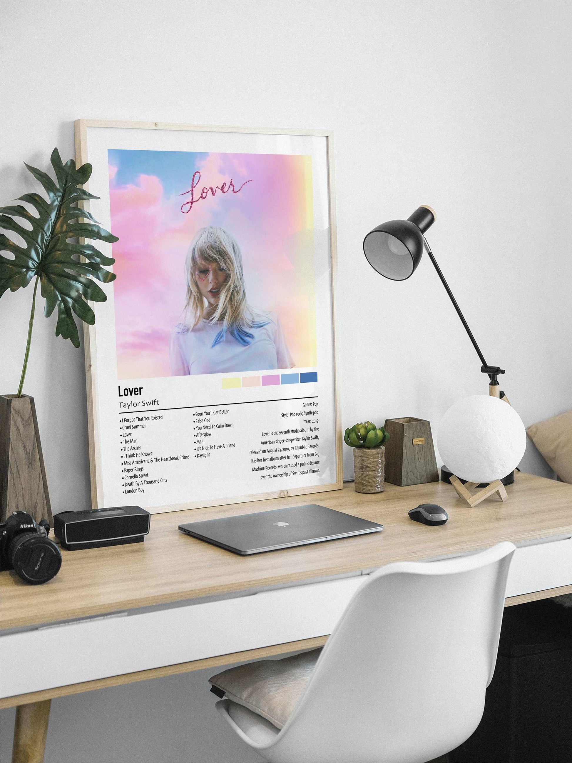 Taylor Swift | Lover | Custom Album Cover Poster Print