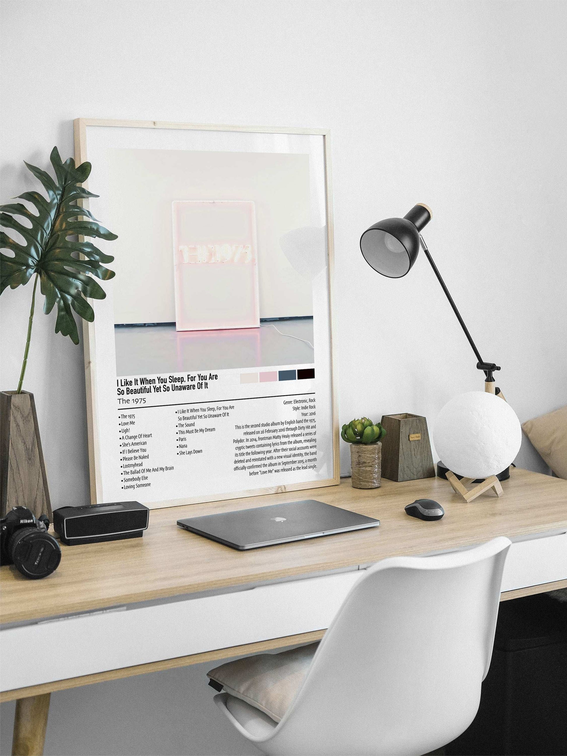 The 1975 | I Like It When You Sleep, For You Are So Beautiful Yet So Unaware Of It | Custom Album Cover Poster Print