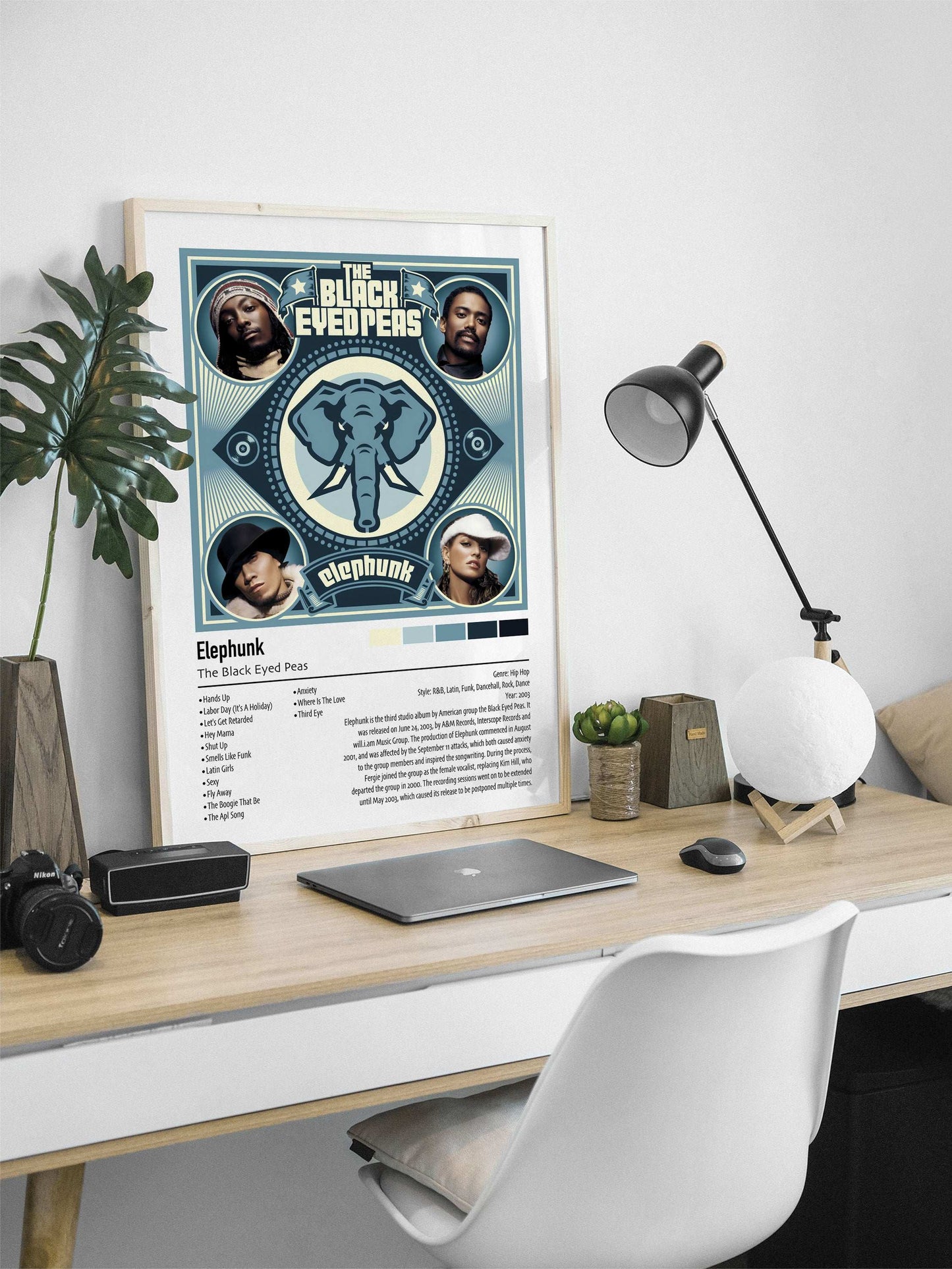 The Black Eyed Peas | Elephunk | Custom Album Cover Poster Print