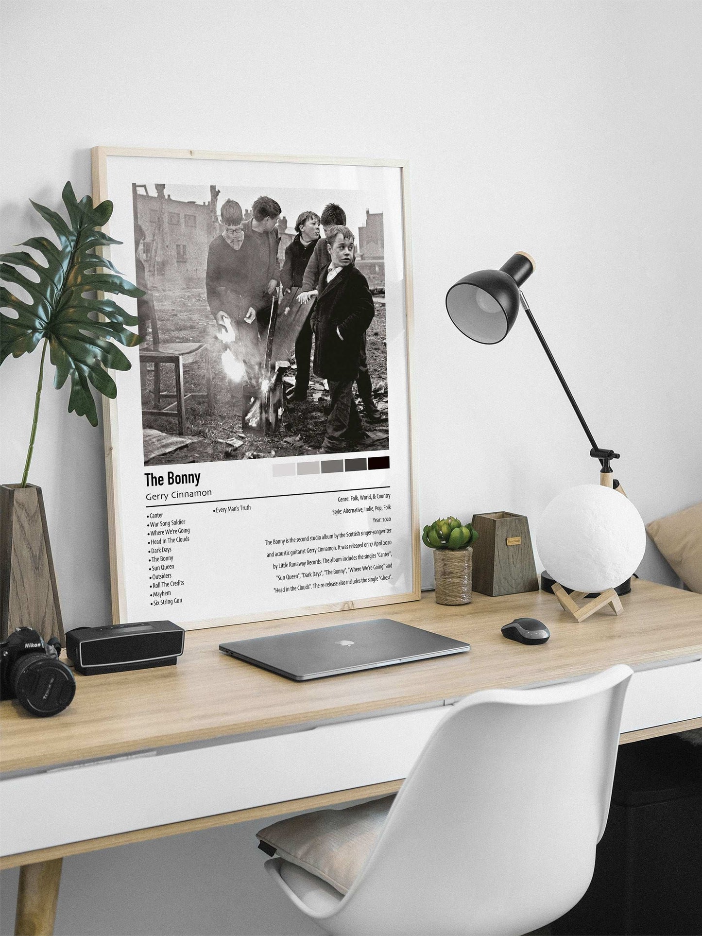 Gerry Cinnamon | The Bonny | Custom Album Cover Poster Print