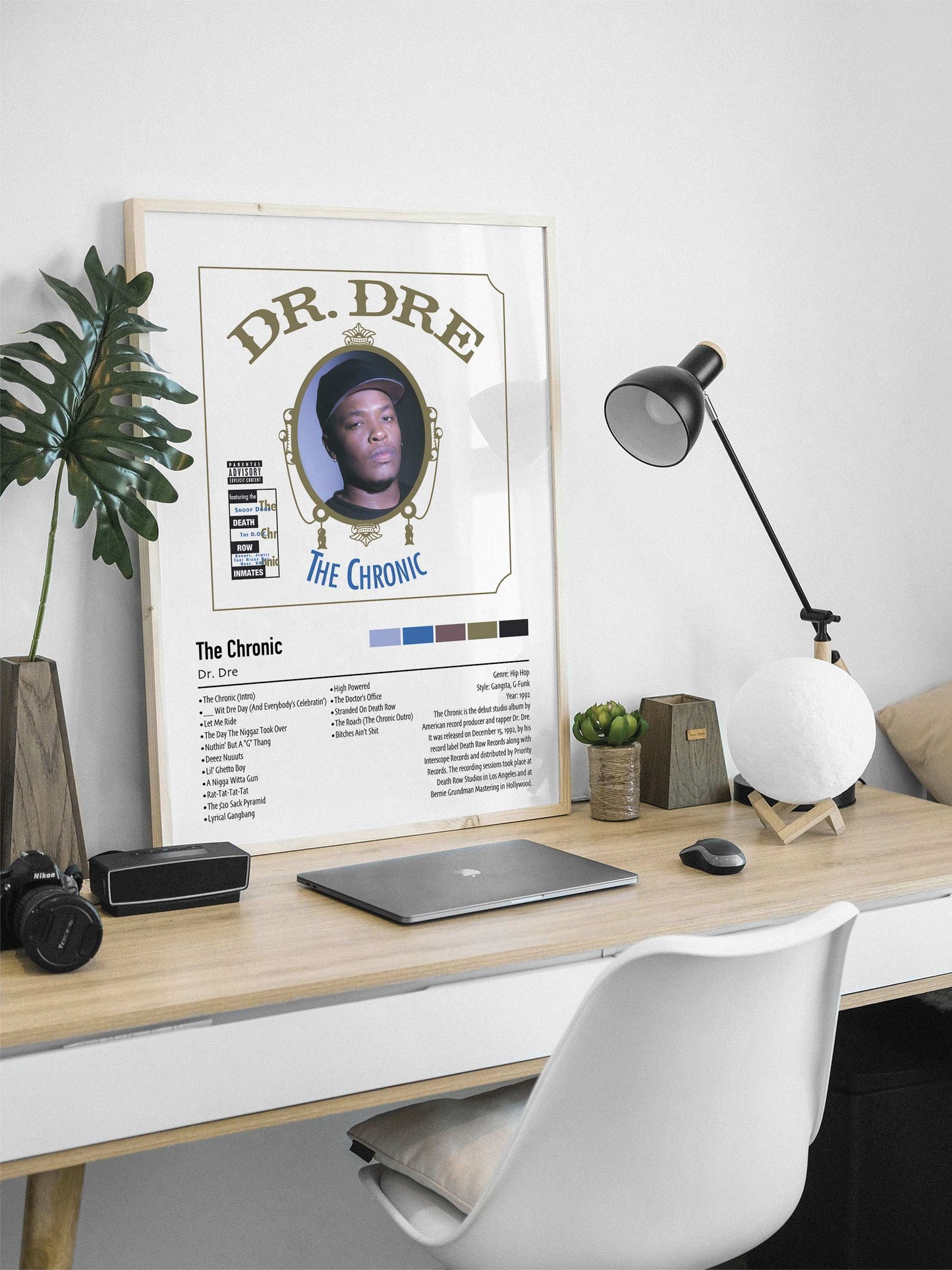 Dr. Dre | The Chronic | Custom Album Cover Poster Print