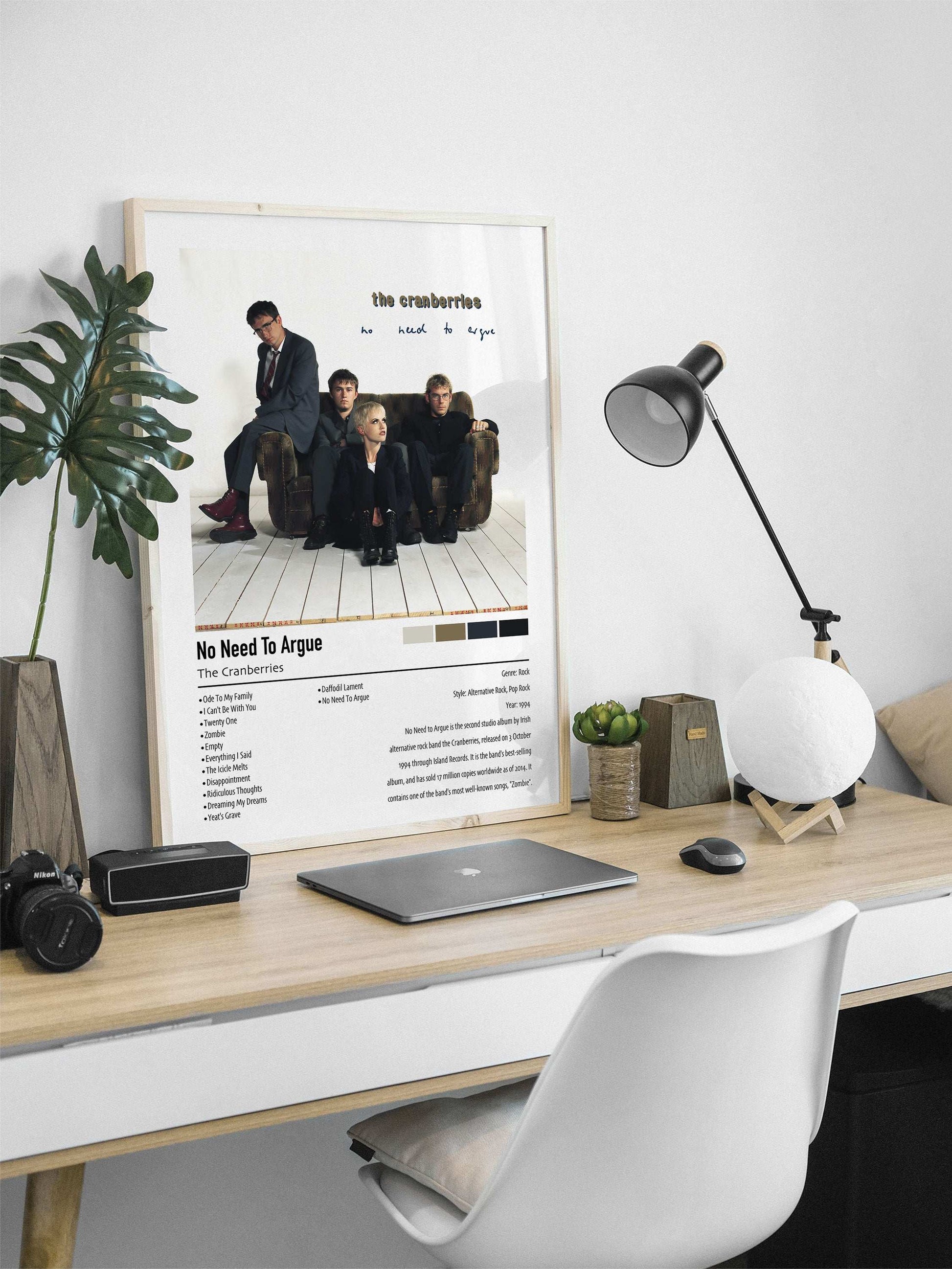 The Cranberries | No Need To Argue | Custom Album Cover Poster Print