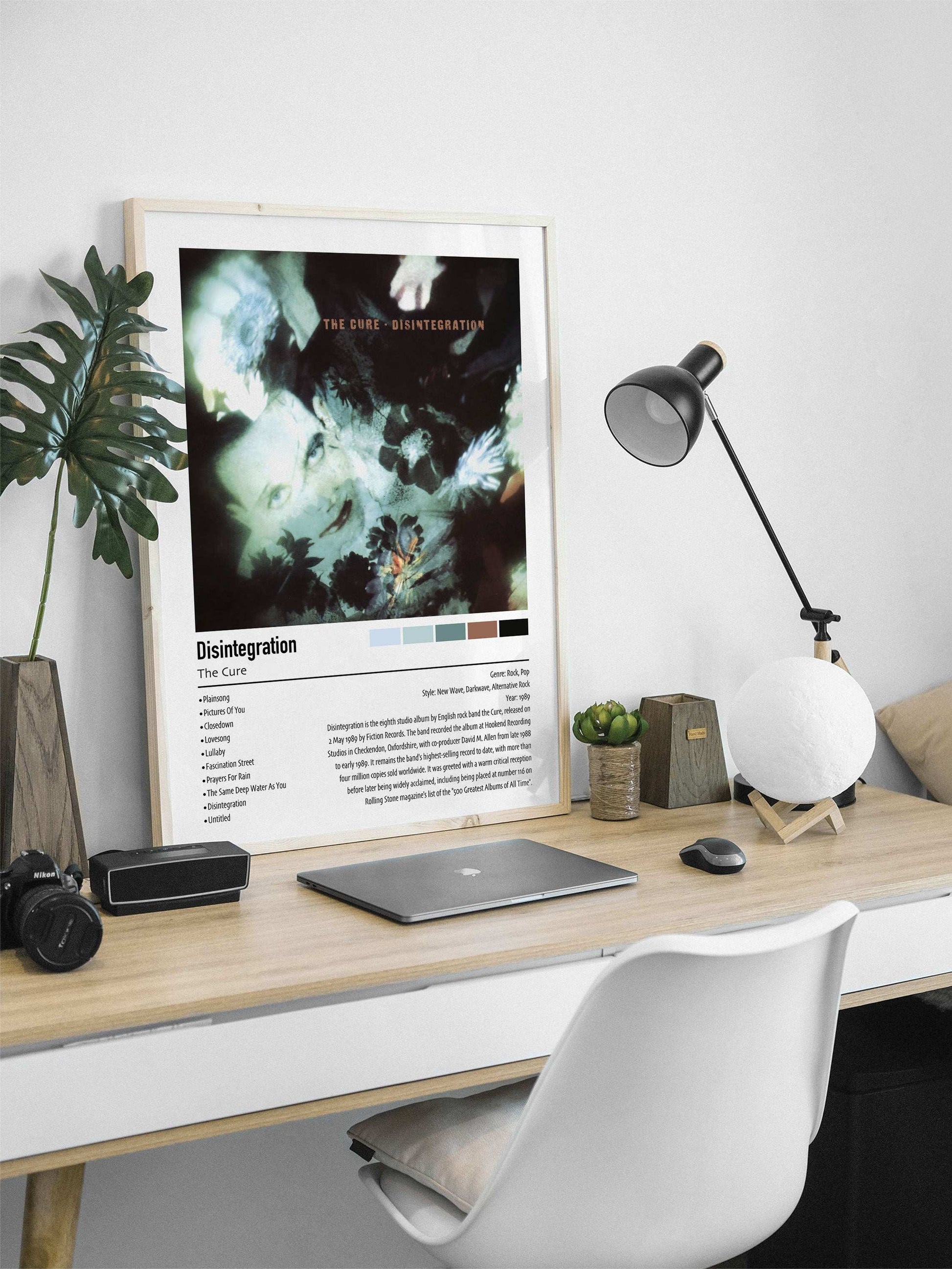 The Cure | Disintegration | Custom Album Cover Poster Print