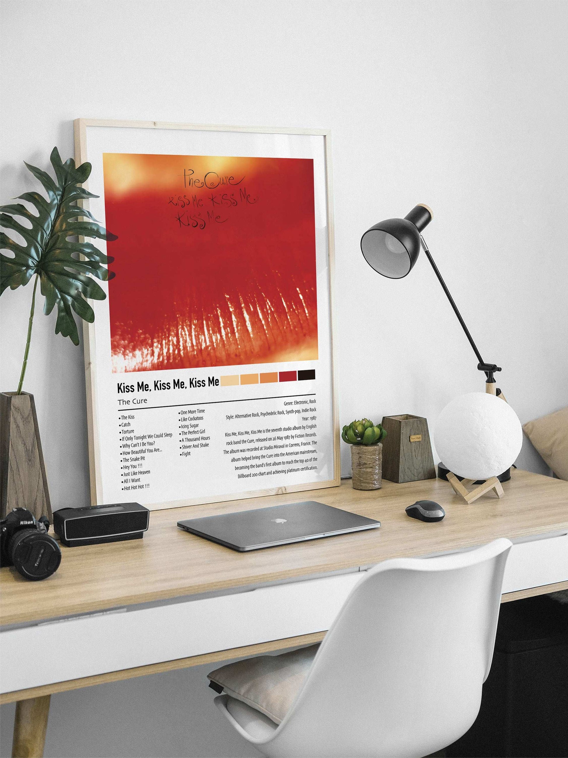The Cure | Kiss Me, Kiss Me, Kiss Me | Custom Album Cover Poster Print