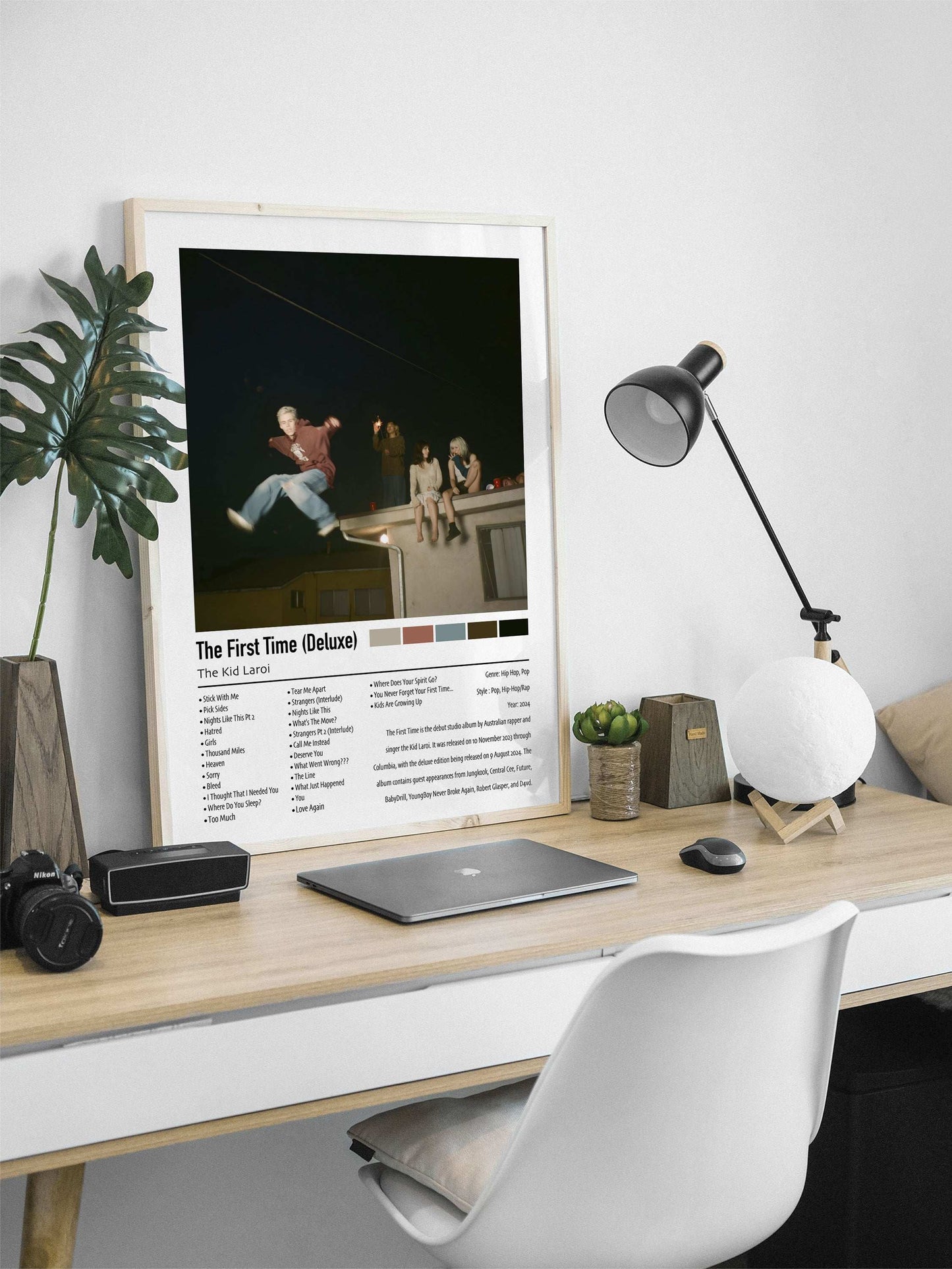 The Kid Laroi | The First Time (Deluxe) | Custom Album Cover Poster Print