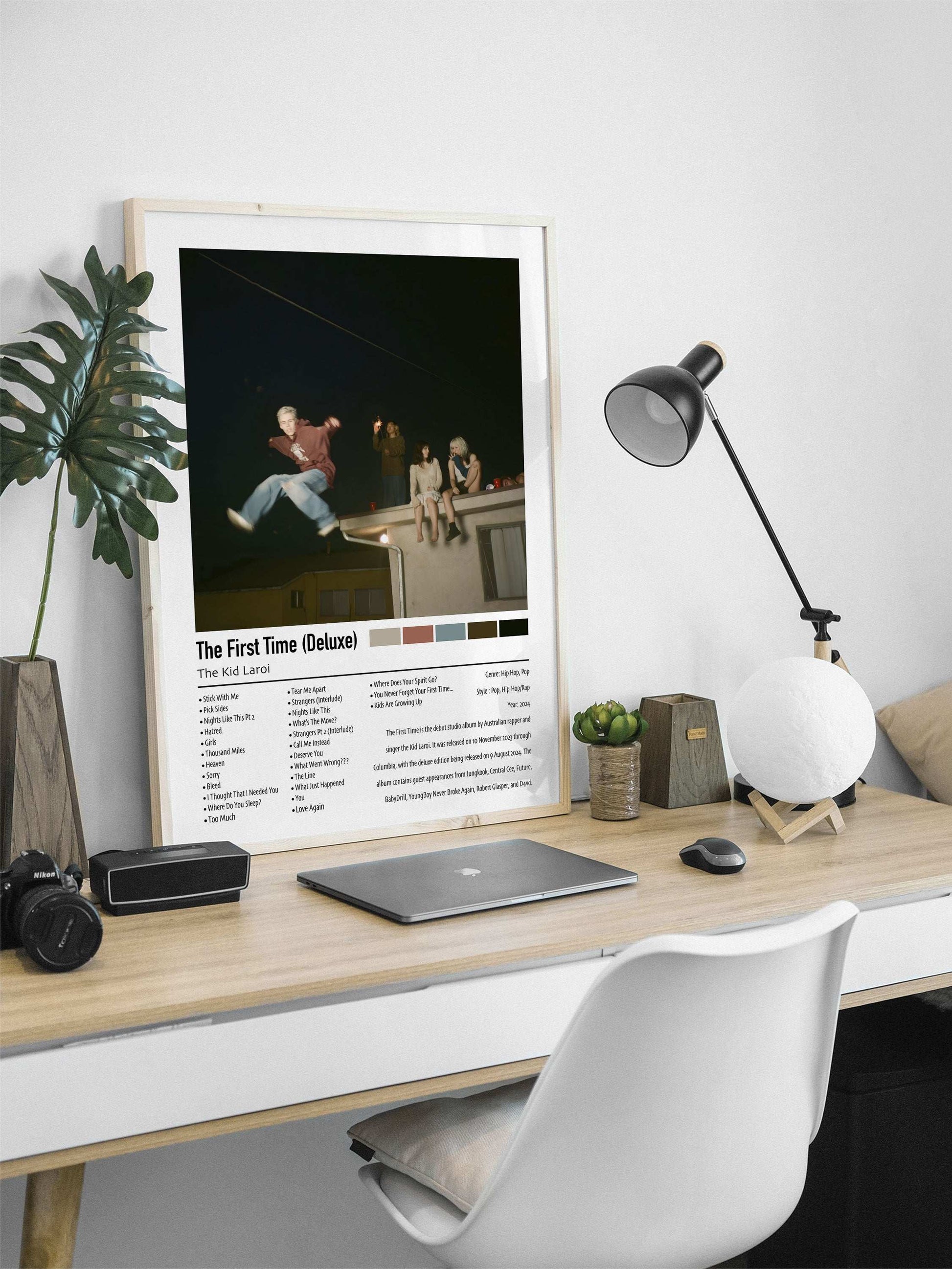 The Kid Laroi | The First Time (Deluxe) | Custom Album Cover Poster Print